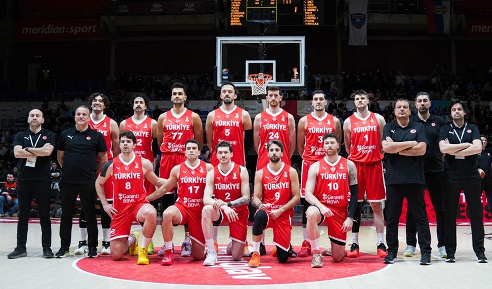 A Milli Basketbol Takımı, Sırbistan’ı konuk edecek