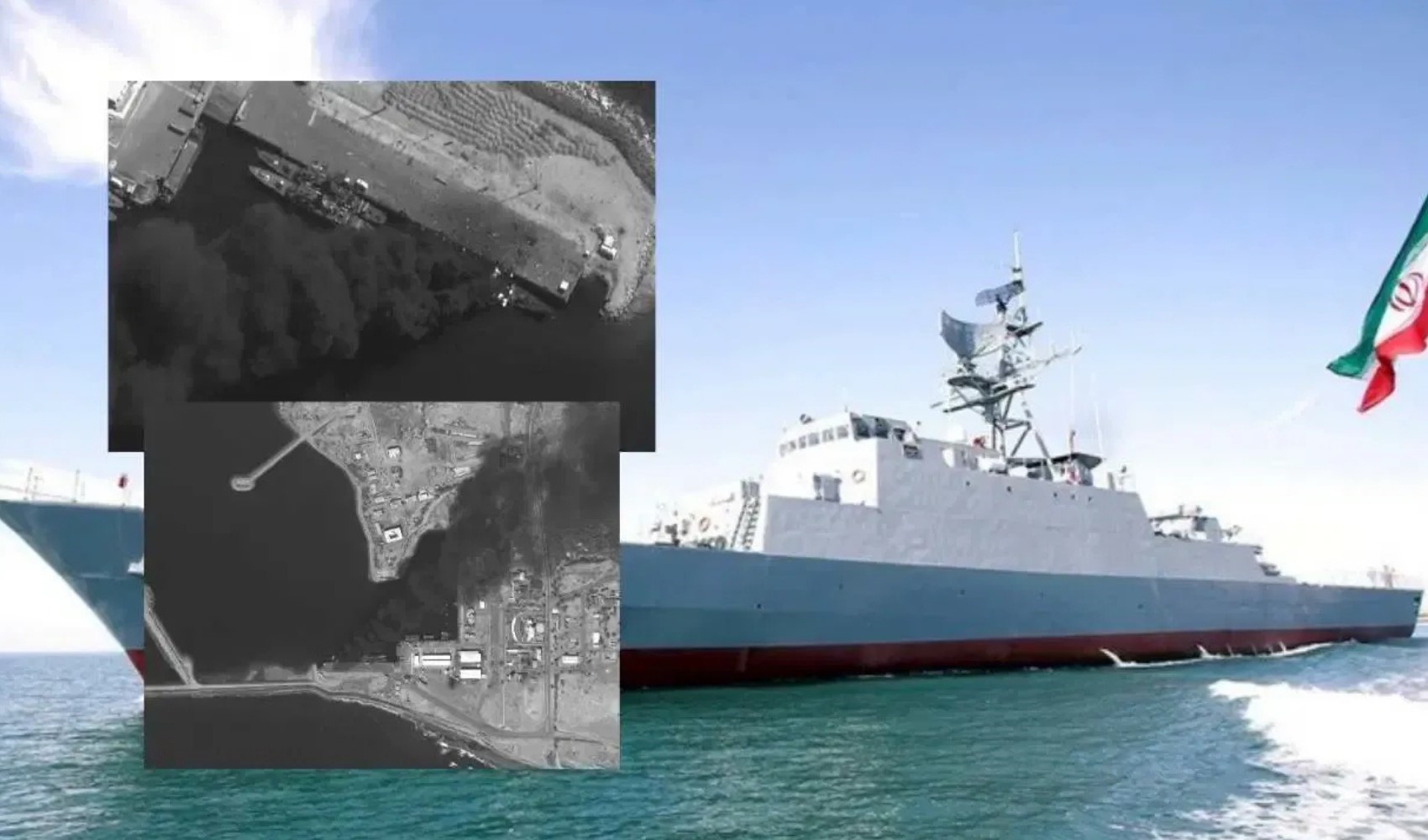 ABD, İran savaş gemisini vurdu