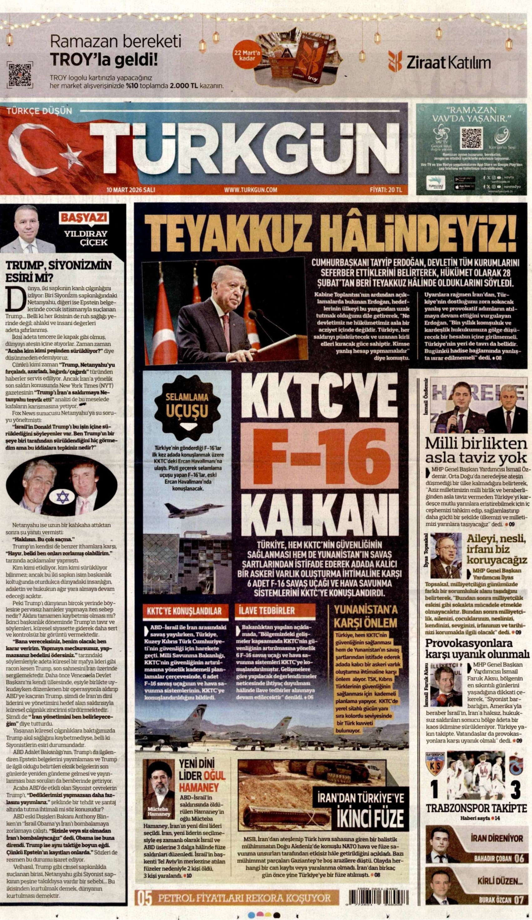 İmamoğlu ve hakim tartışmıştı: Gazeteler İBB davasının ilk gününü nasıl gördü? (10 Mart 2026 gazete manşetleri)