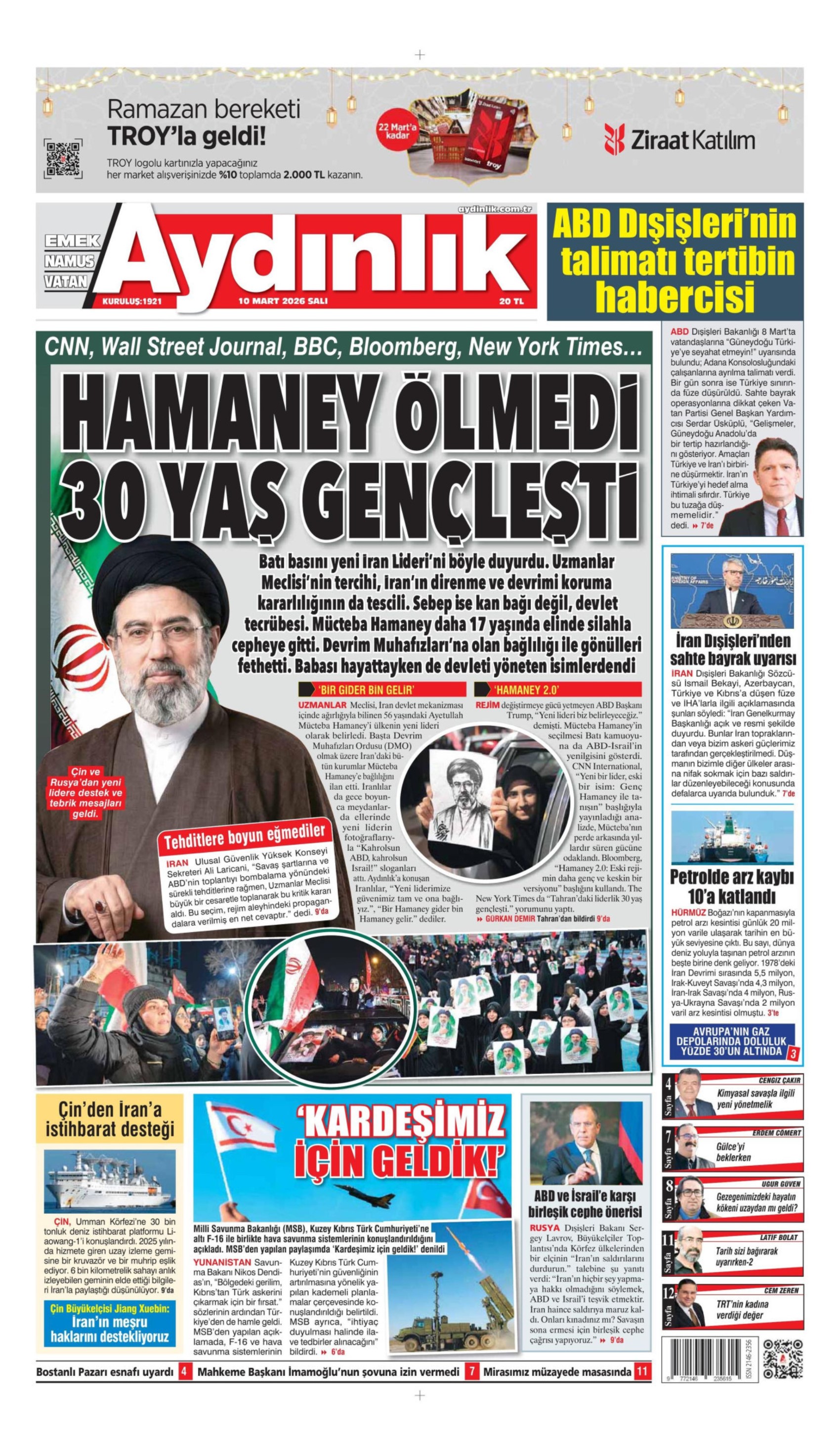 İmamoğlu ve hakim tartışmıştı: Gazeteler İBB davasının ilk gününü nasıl gördü? (10 Mart 2026 gazete manşetleri)