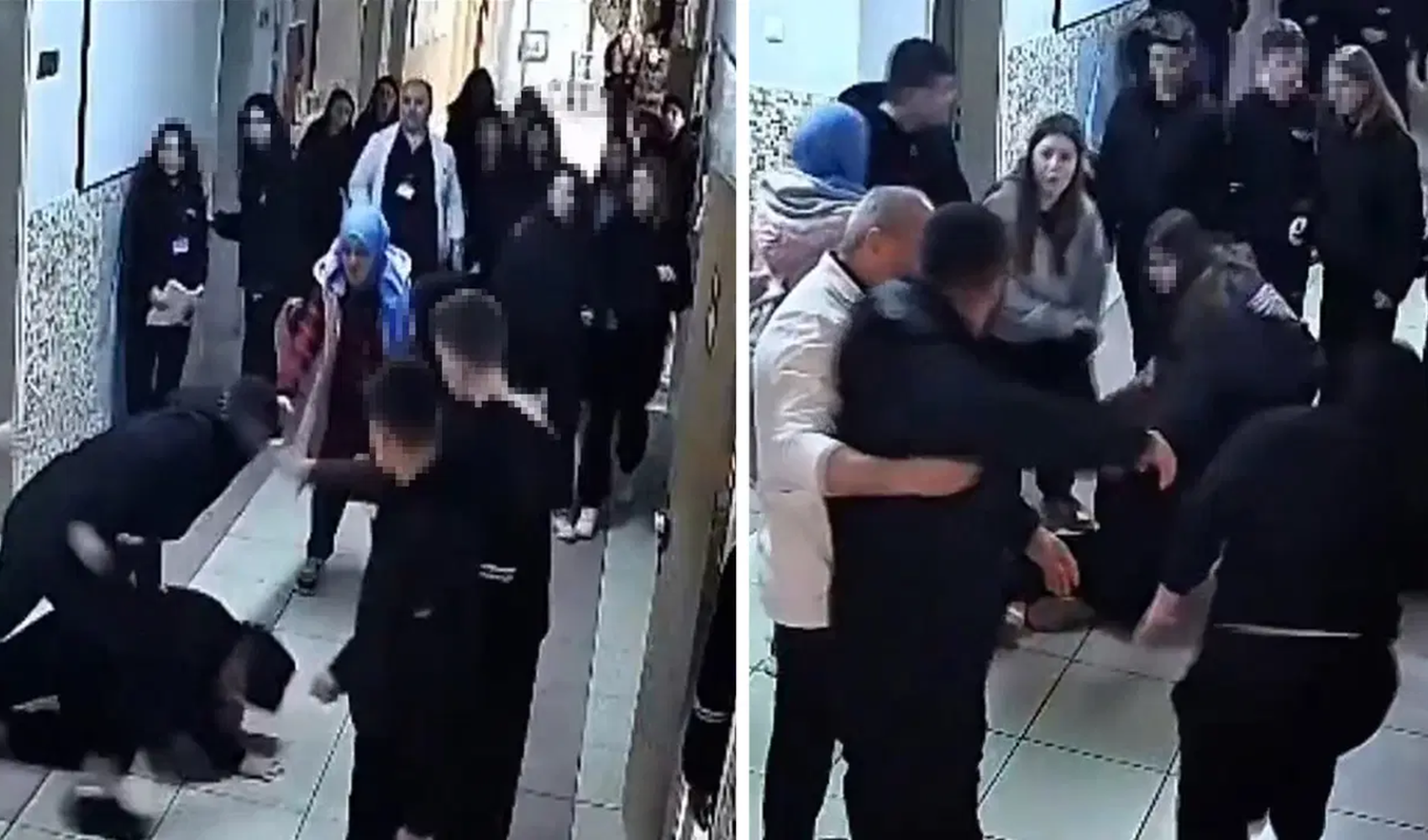 Milli sporcu okulda kavga çıkardı