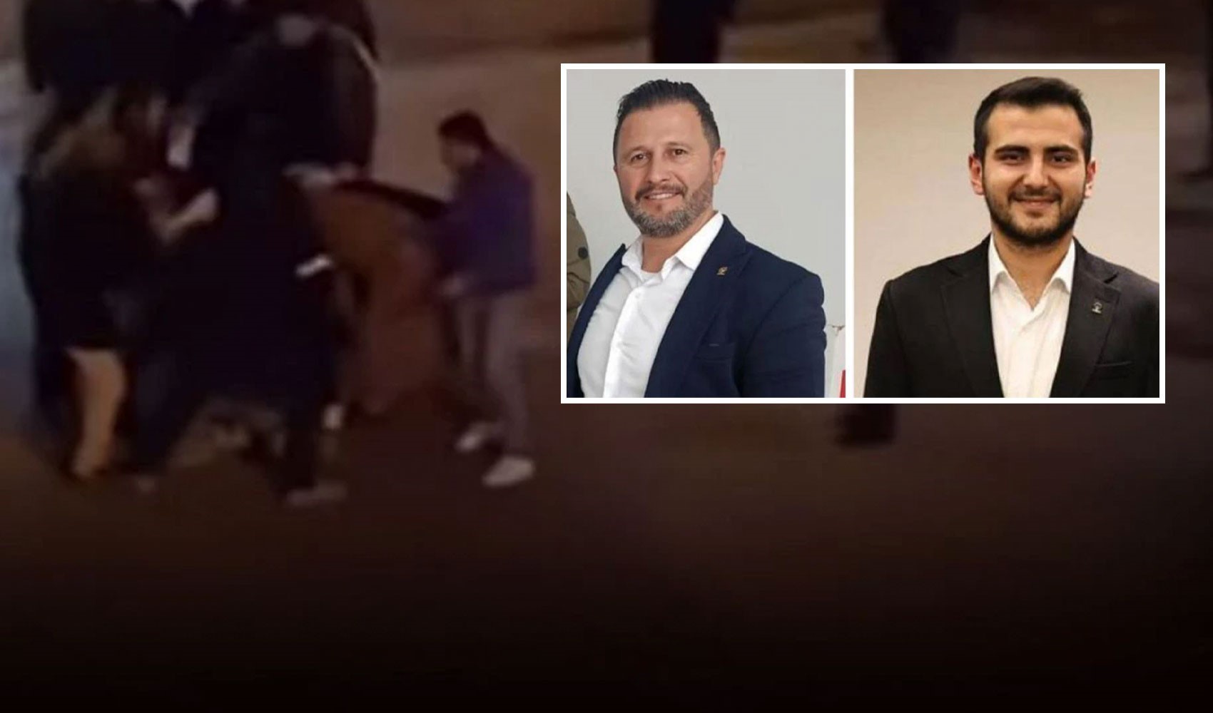 AKP'li başkanlar sokak ortasında birbirine girdi