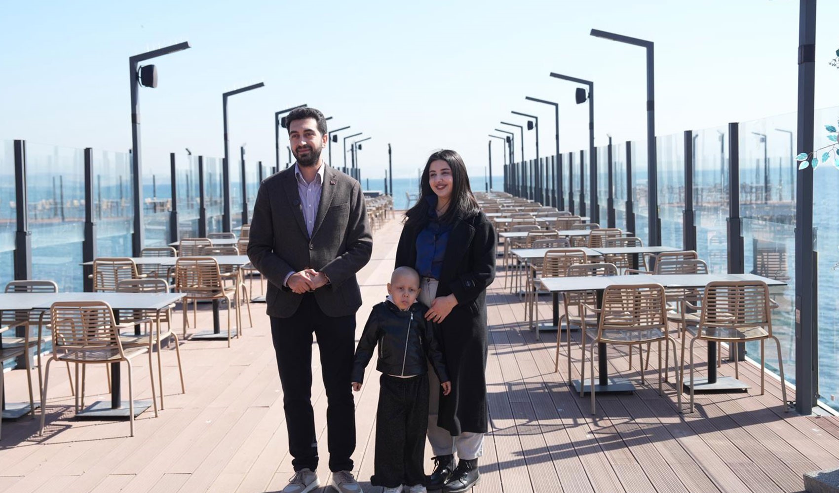 Kanseri yenen Almira için Tuzla’da balonlu kutlama