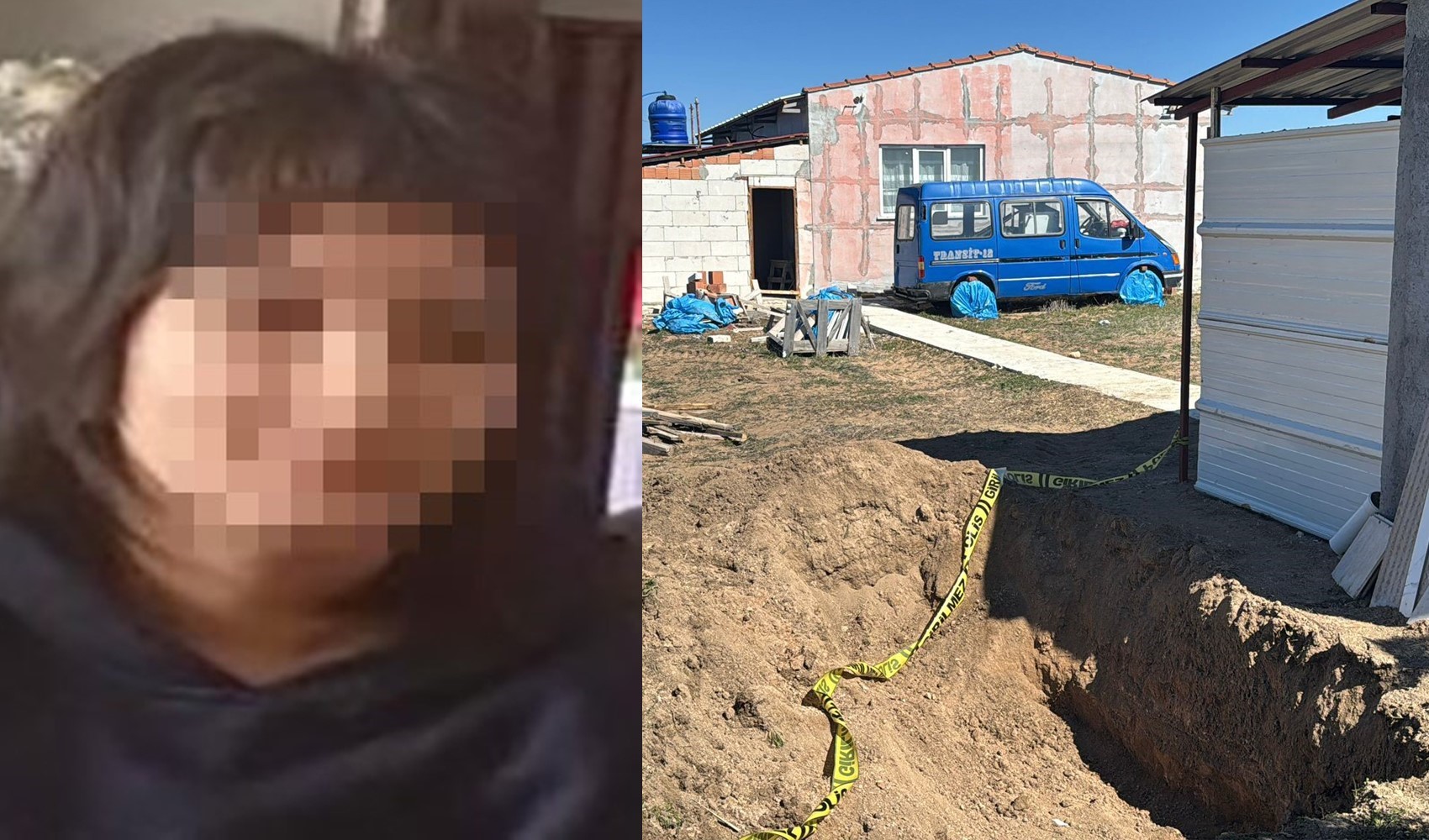 Kayıp kızı, babası öldürüp bahçeye gömmüş