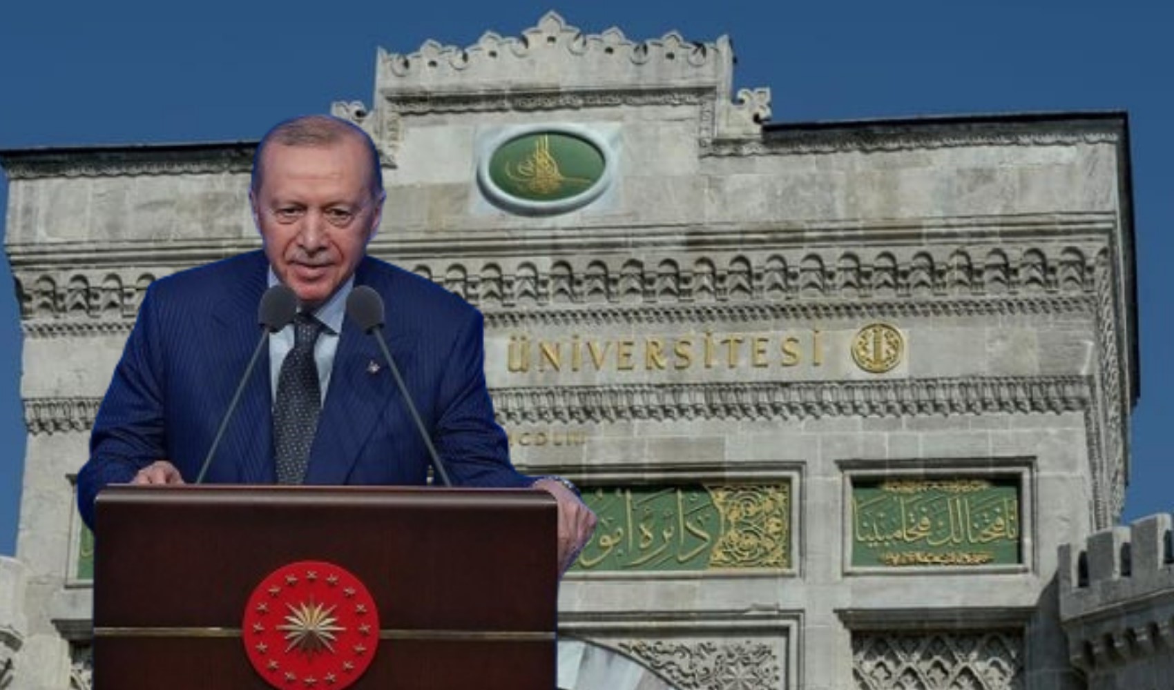 İstanbul Üniversitesi'nde öğrencilere Erdoğan yasağı