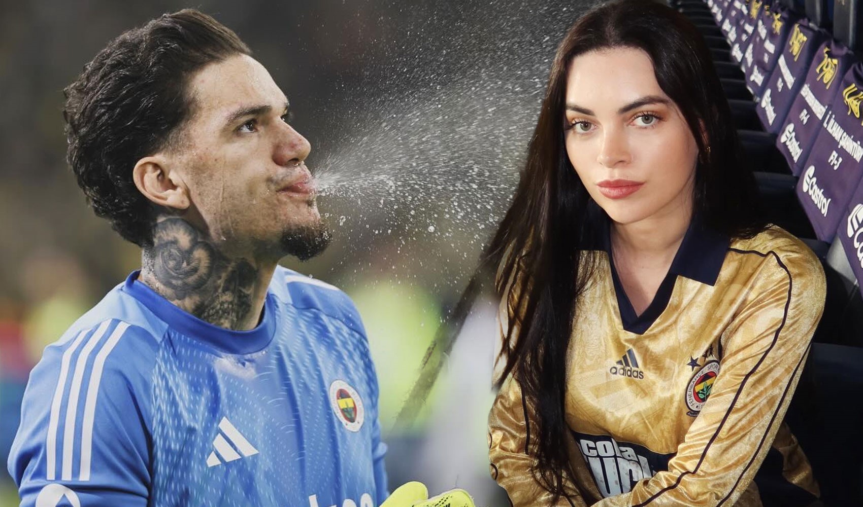 Fenerbahçeli Ederson'un eşi taraftara sitem etti