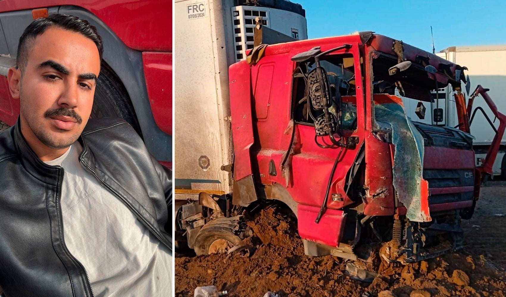 Türk şoför hayatını kaybetmişti: İsrail füzesinin vurduğu TIR’ın görüntüleri ortaya çıktı