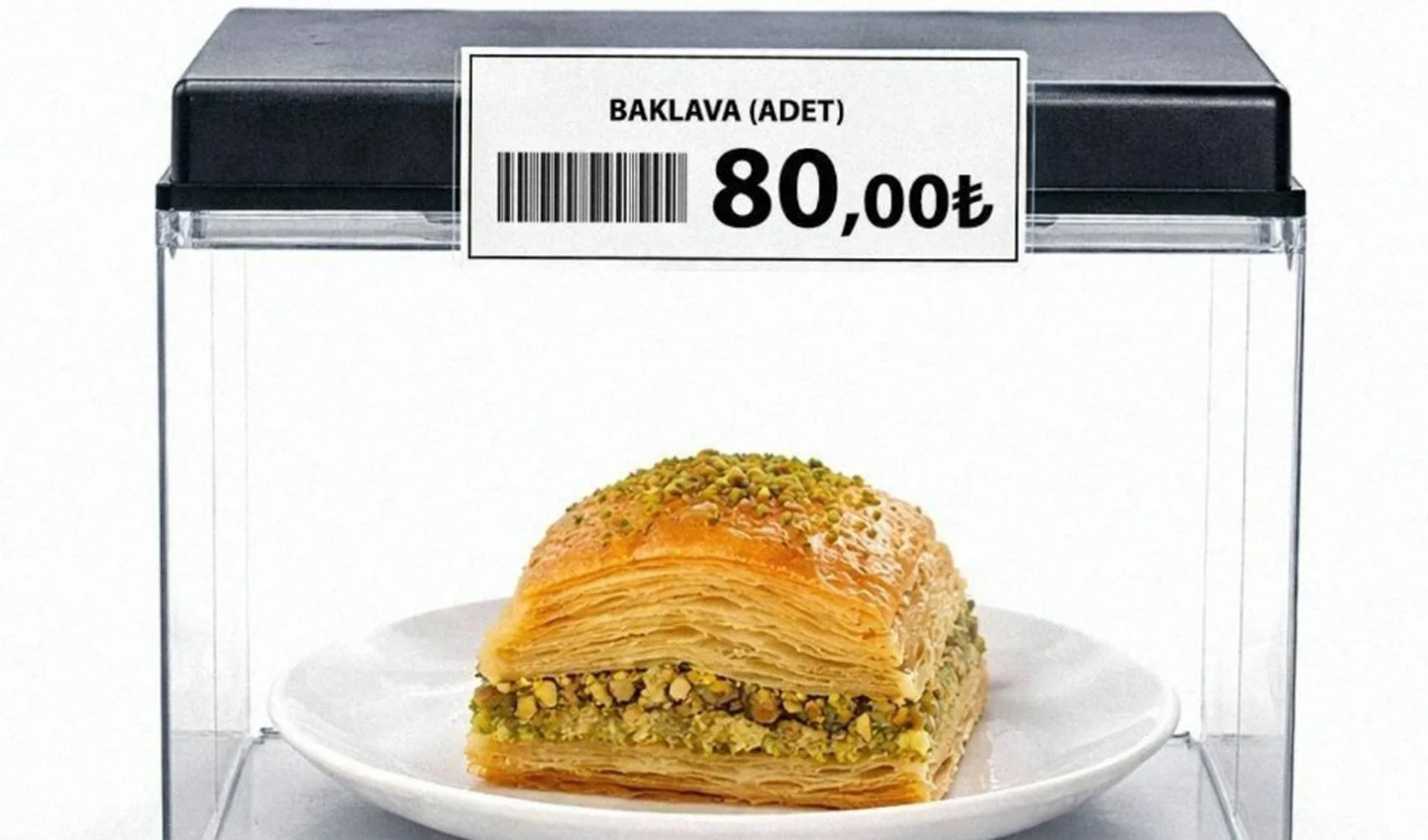 TİP'ten 'bir dilim baklava' mesajlı bayram kutlaması