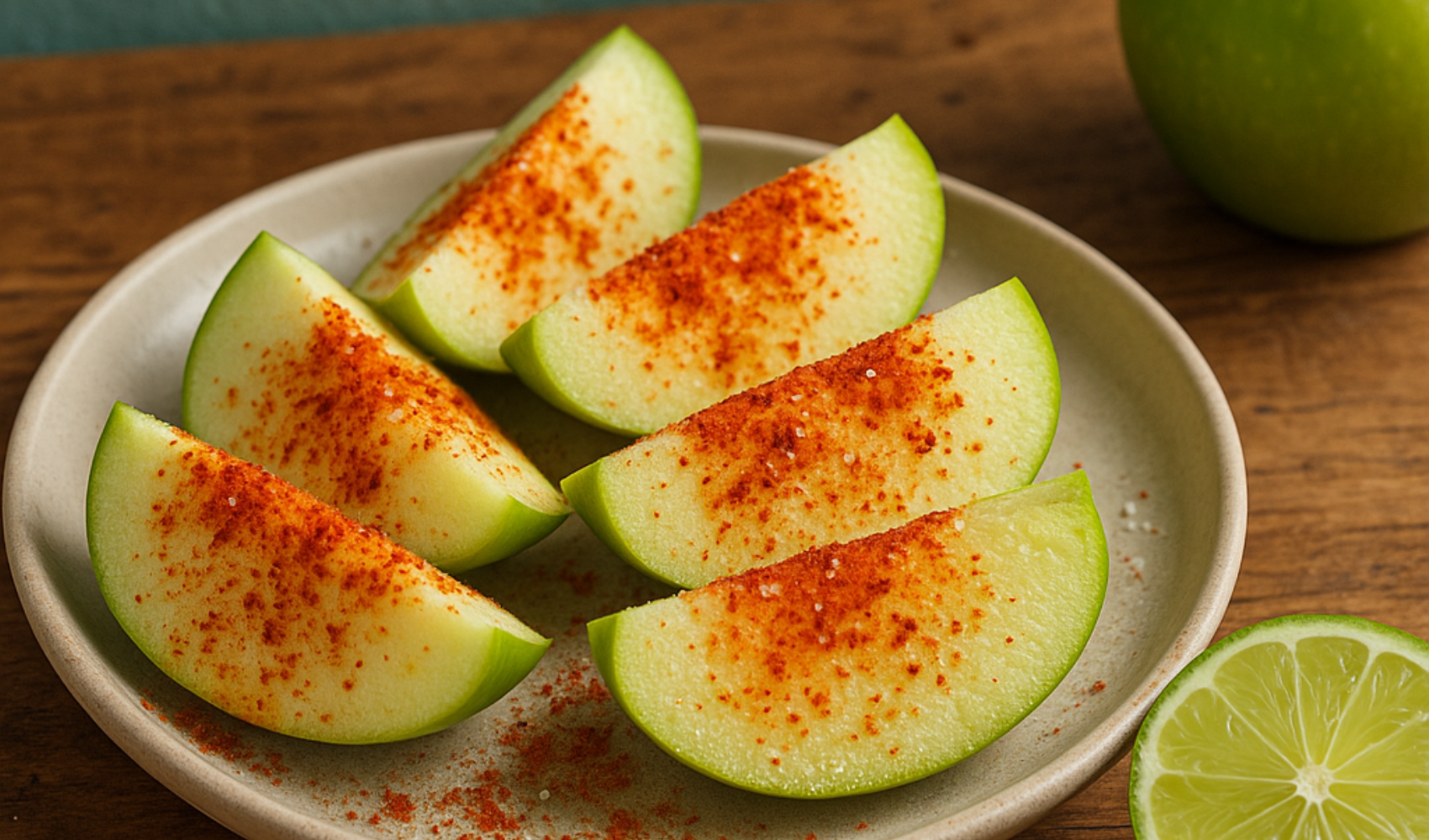 Yurt genelinde yeni meyve trendi: Acı, limon ve tuzla yeşil elma tüketimi yükselişte