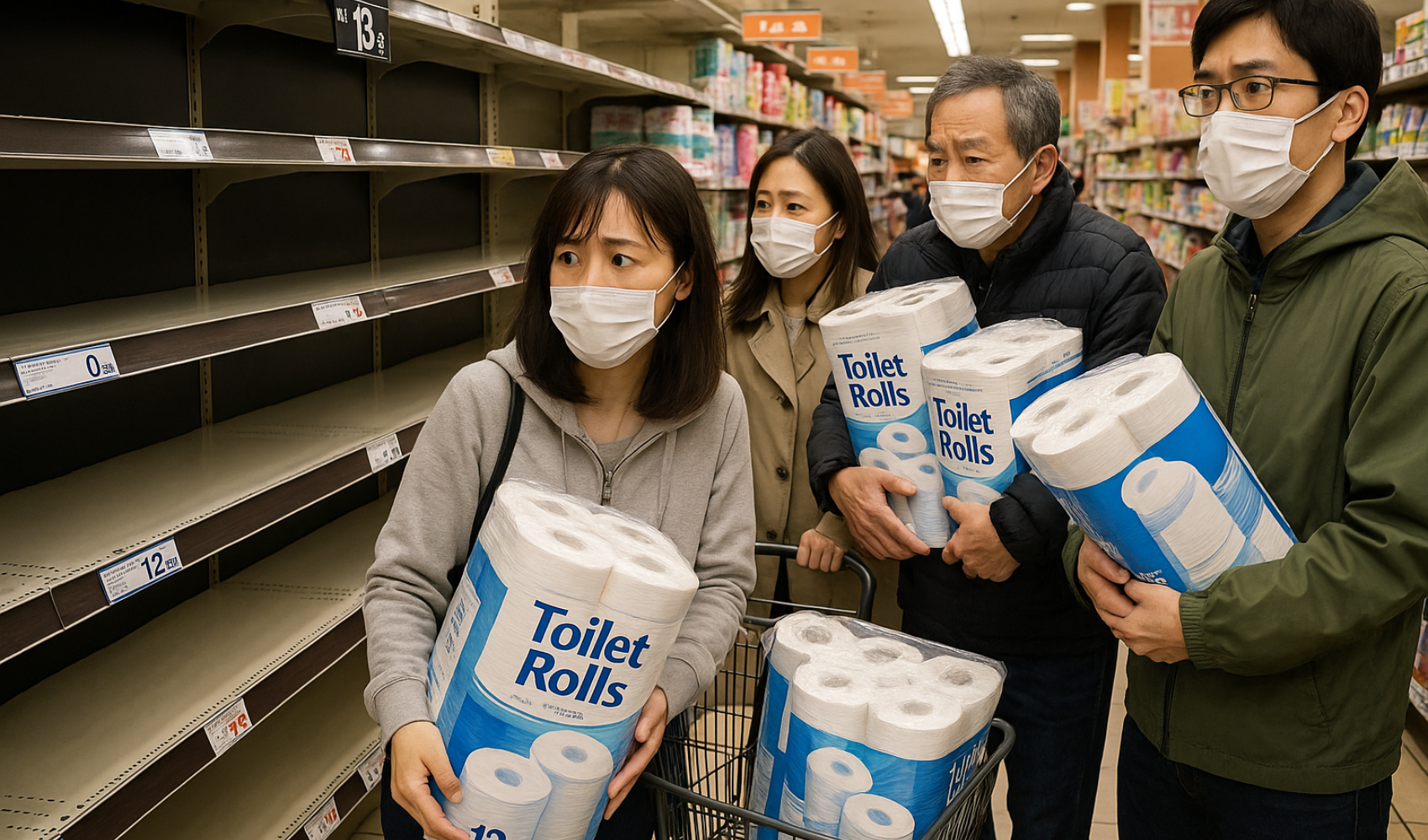 Orta Doğu gerginliği Japonya’da tuvalet kağıdı endişesi yarattı