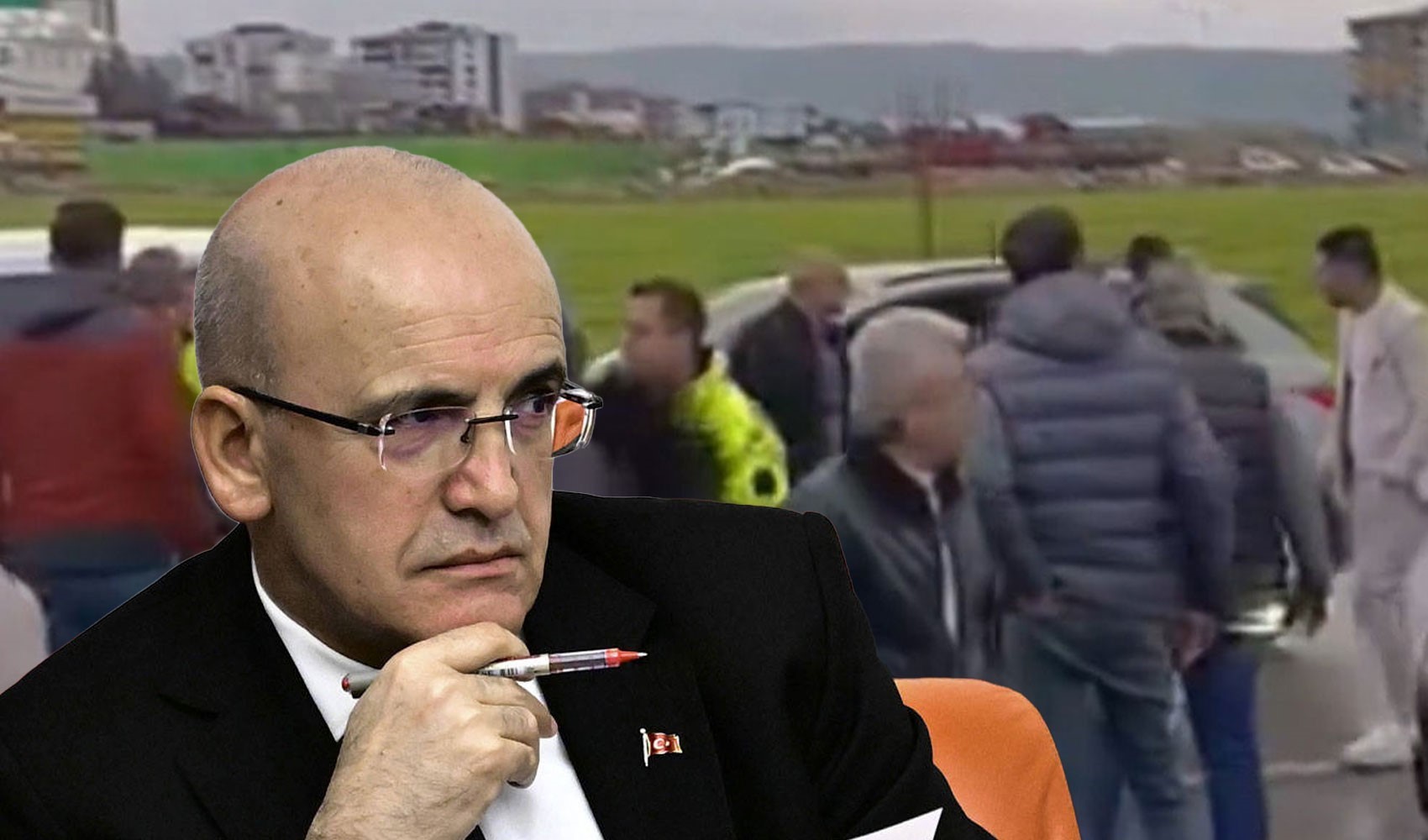 Mehmet Şimşek memleketi Batman'da protesto edildi