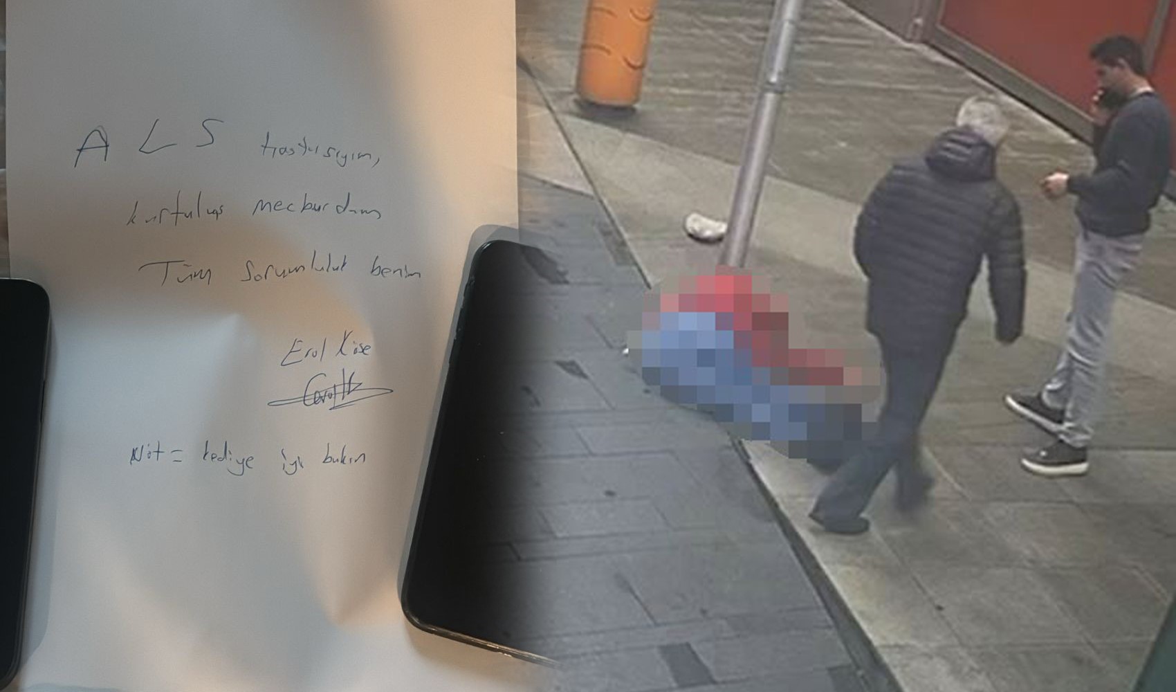 Erol Köse’nin düşme anına ilişkin görüntüler ve son notu ortaya çıktı