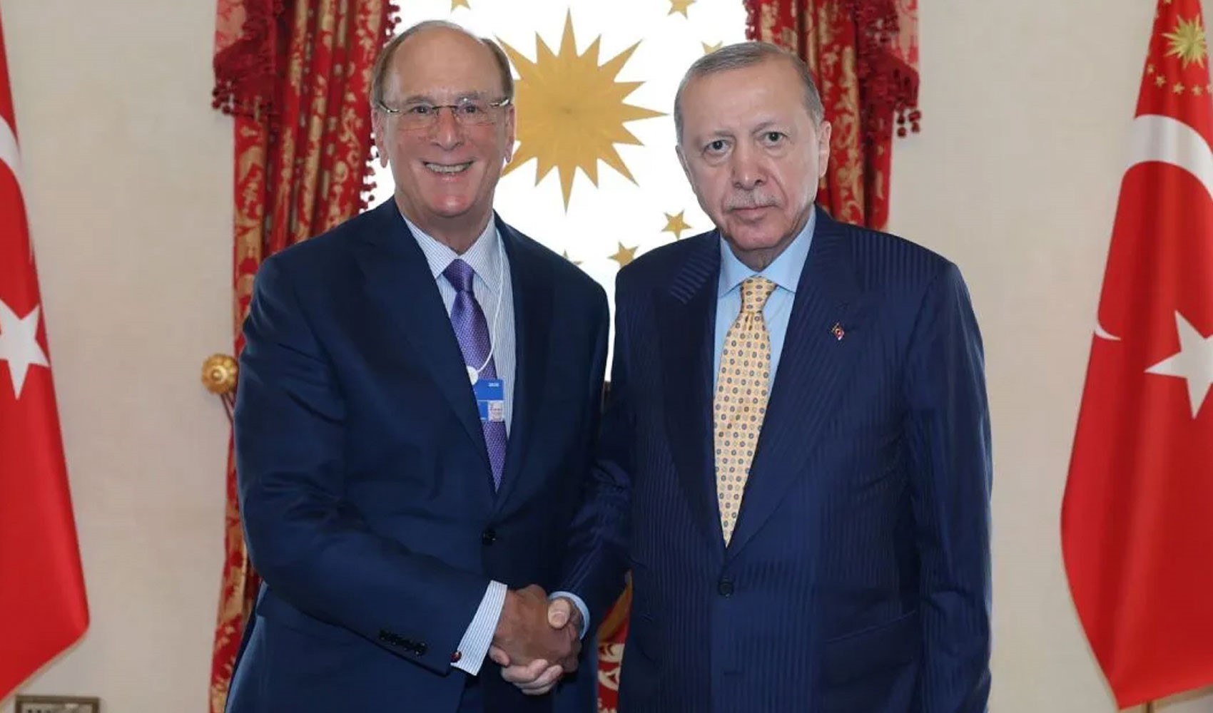 Erdoğan Fink'le görüştü, yandaş medyanın BlackRock için kullandığı dil değişti