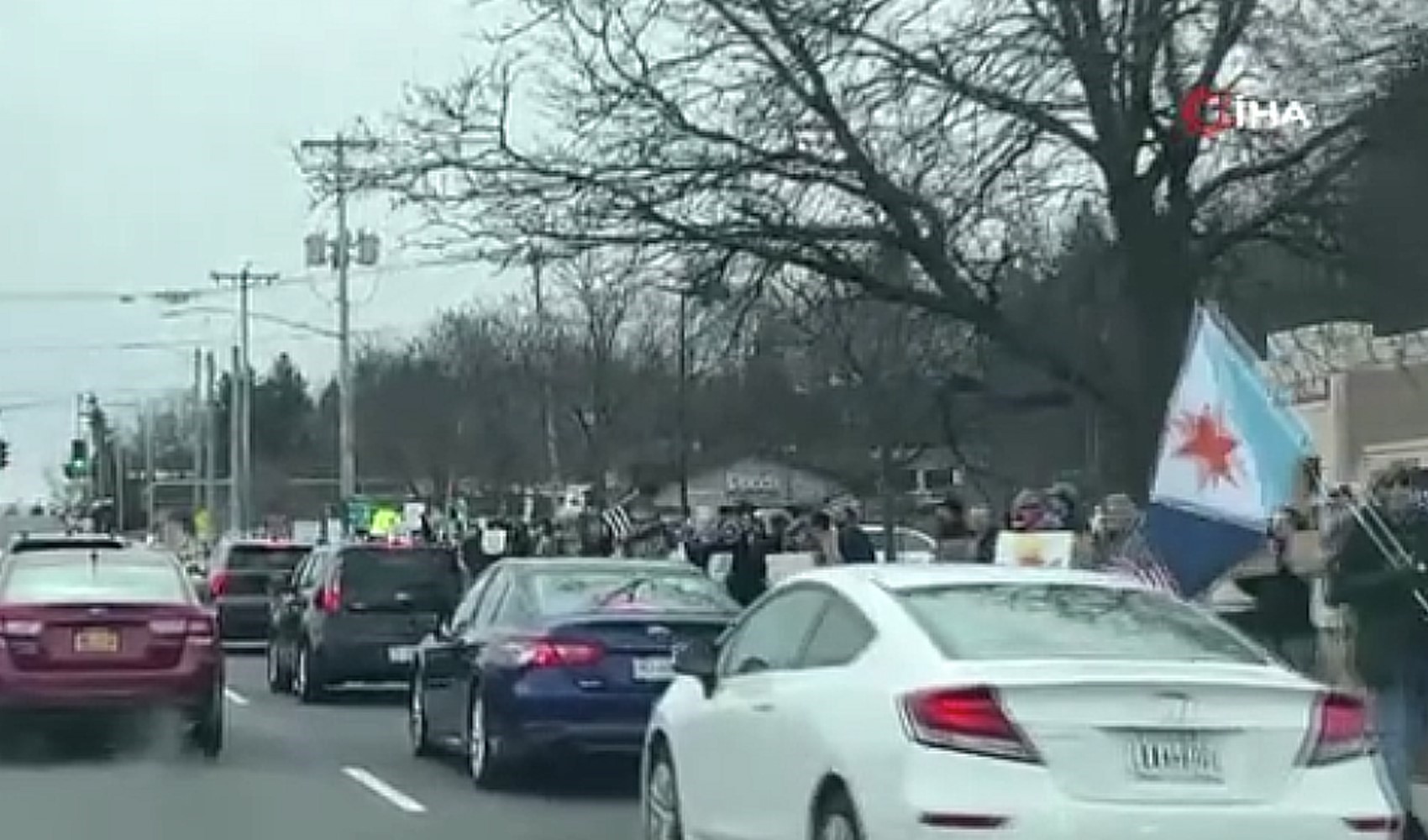 New York'ta Trump karşıtları sokağa döküldü