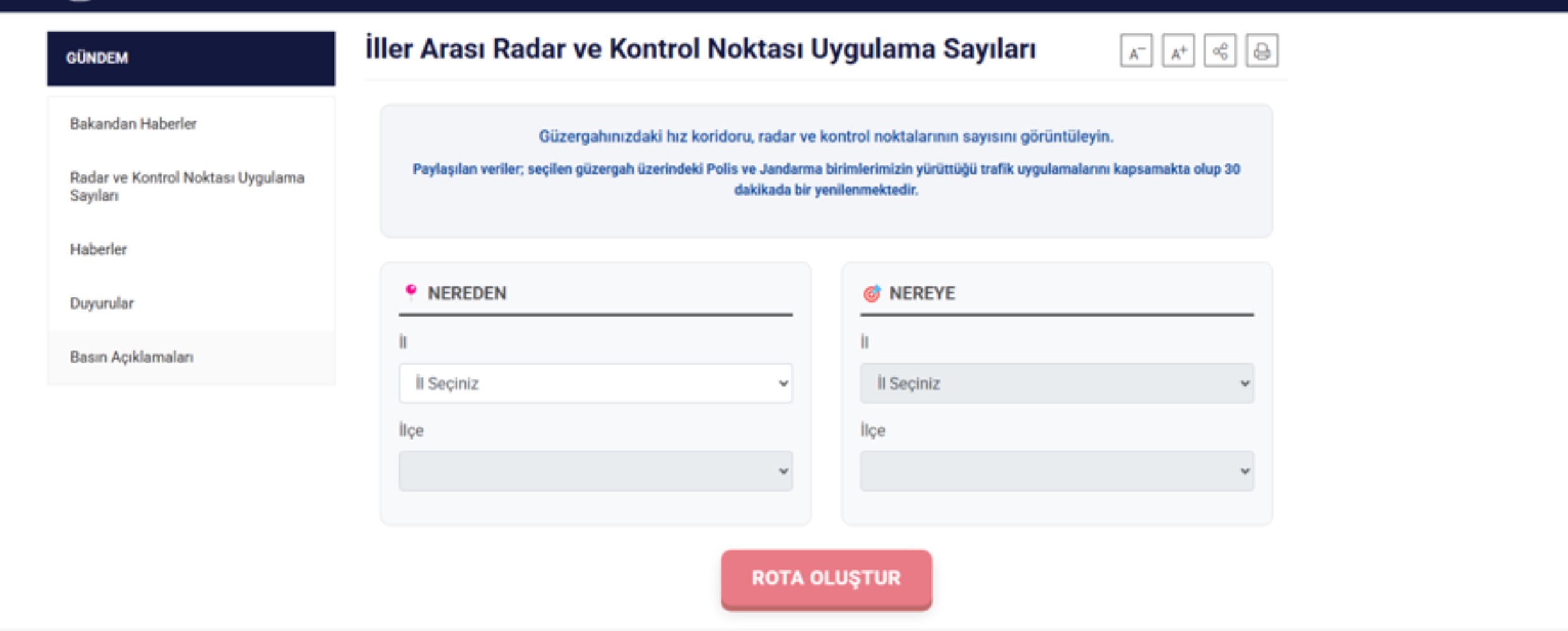Trafikte radar sürprizi bitiyor: Tüm noktalar haritadan görülecek