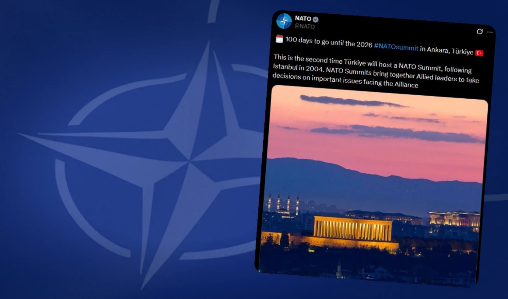 NATO’nun Anıtkabir paylaşımına tepki yağdı