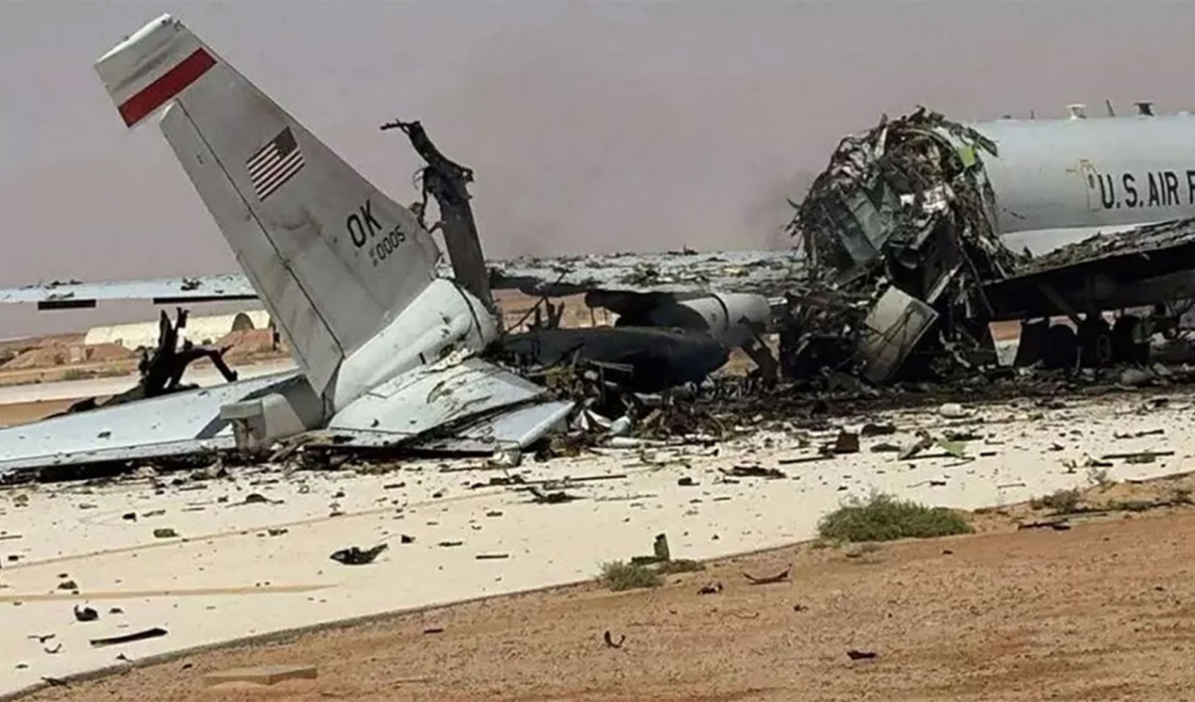 ABD üssüne saldırının yol açtığı yıkım ortaya çıktı