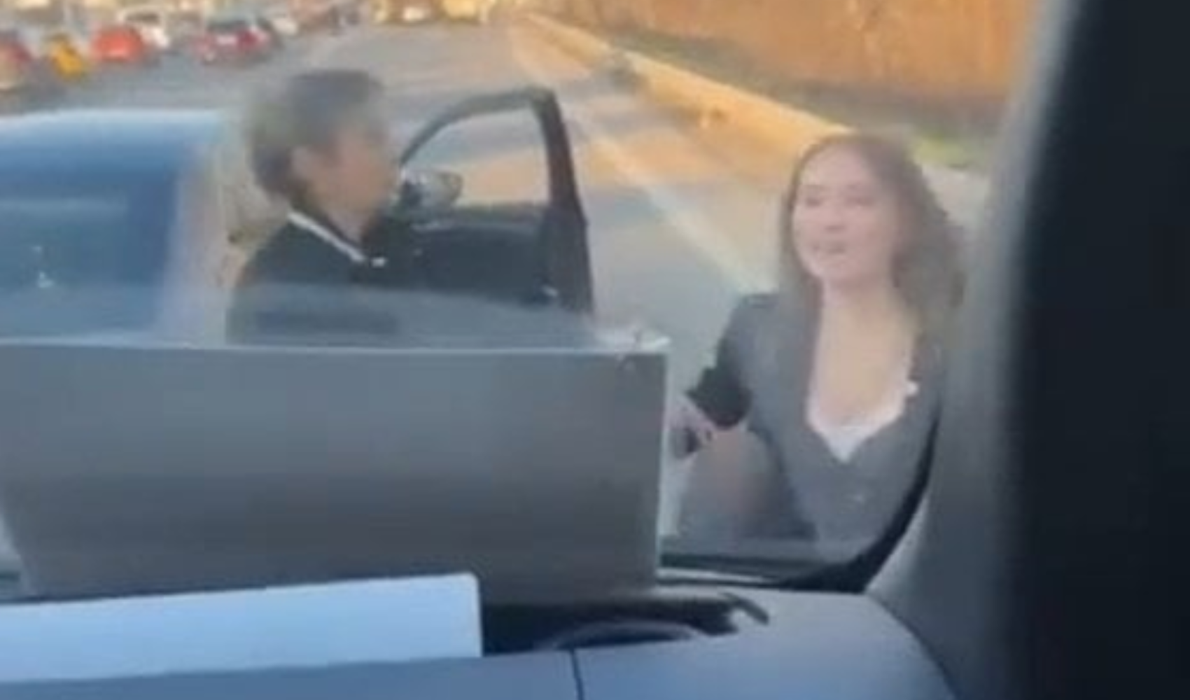 Şile Otoyolu’nda yol verme kavgası