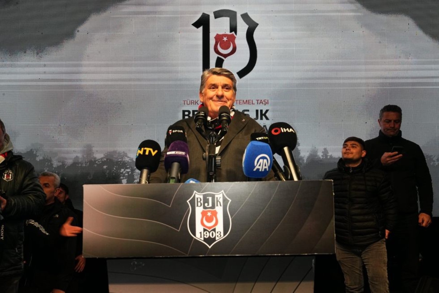 Beşiktaş Kulübü'nün 123. kuruluş yıl dönümü kutlandı