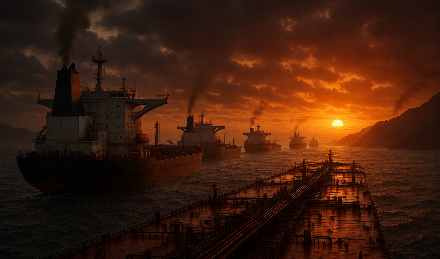 Hürmüz Boğazı'nda başlayan petrol şokunun etkileri Batı'ya doğru ilerliyor