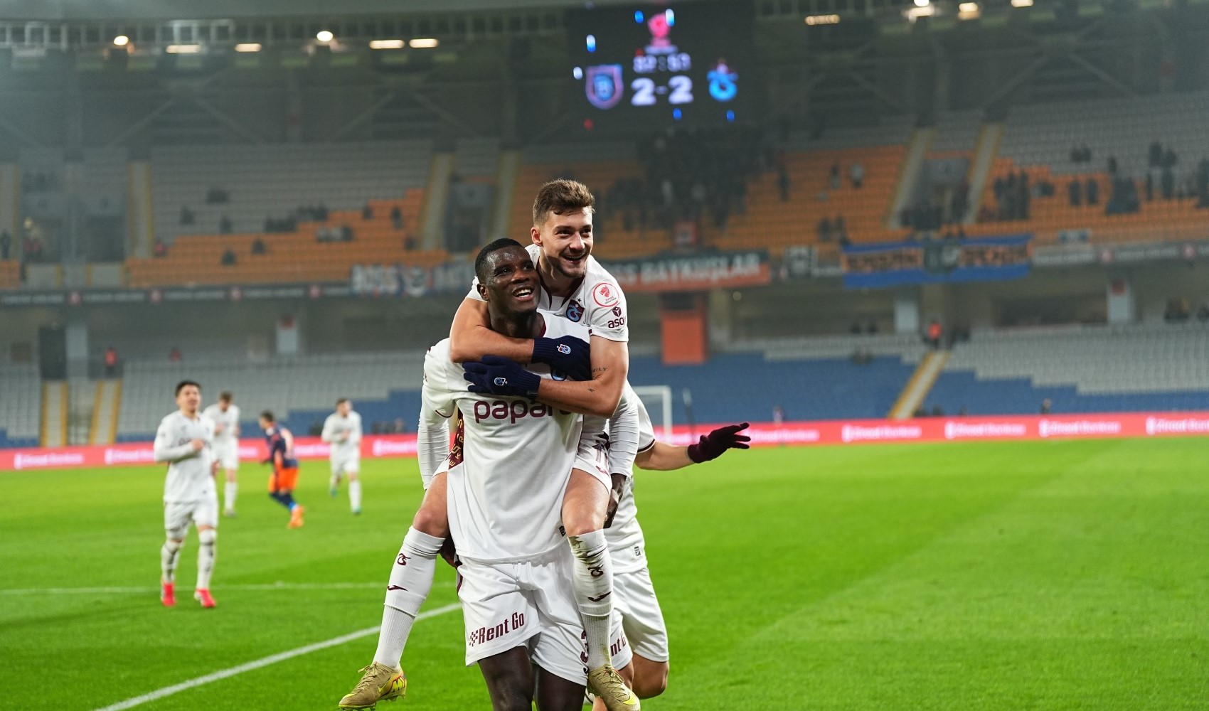Trabzonspor'dan 4 gollü galibiyet