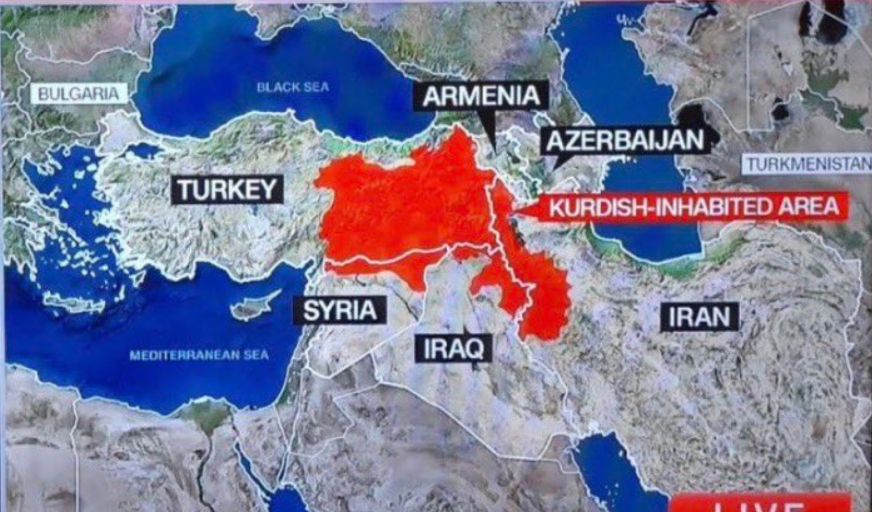 CNN'nin paylaştığı skandal haritaya İletişim Başkanlığı'ndan tepki