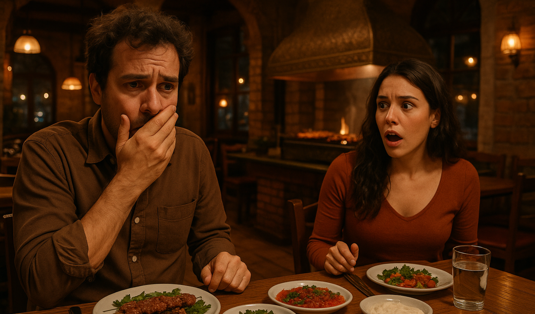 Taksim’de restoranda akşam yemeği kabusa dönüştü