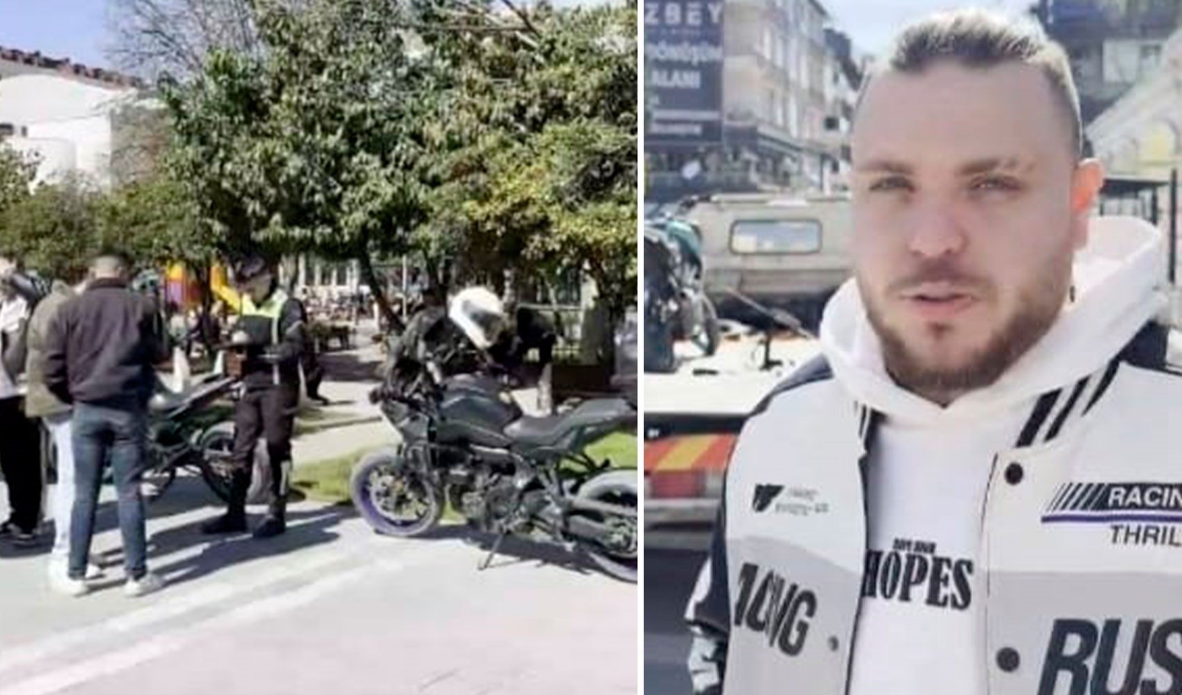 Avcılar'da motosiklet sürücüsüne 226 bin TL ceza ve gözaltı