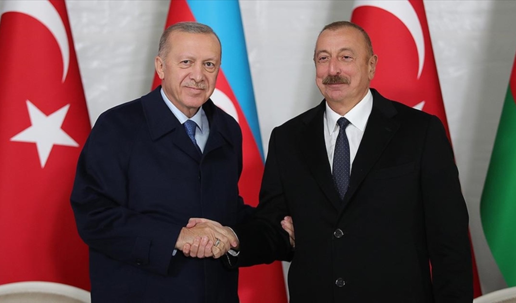 Cumhurbaşkanı Erdoğan, Azerbaycan Cumhurbaşkanı Aliyev ile görüştü