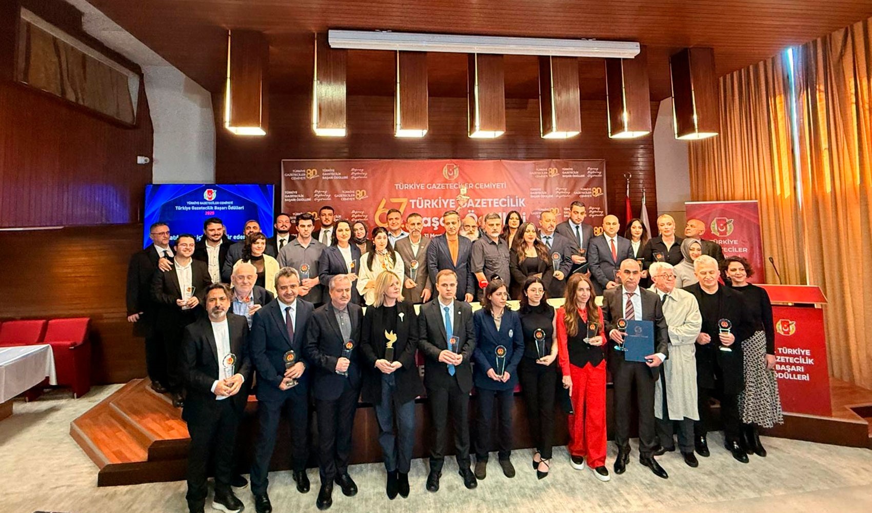 TGC Türkiye Gazetecilik Başarı Ödülleri sahiplerini buldu