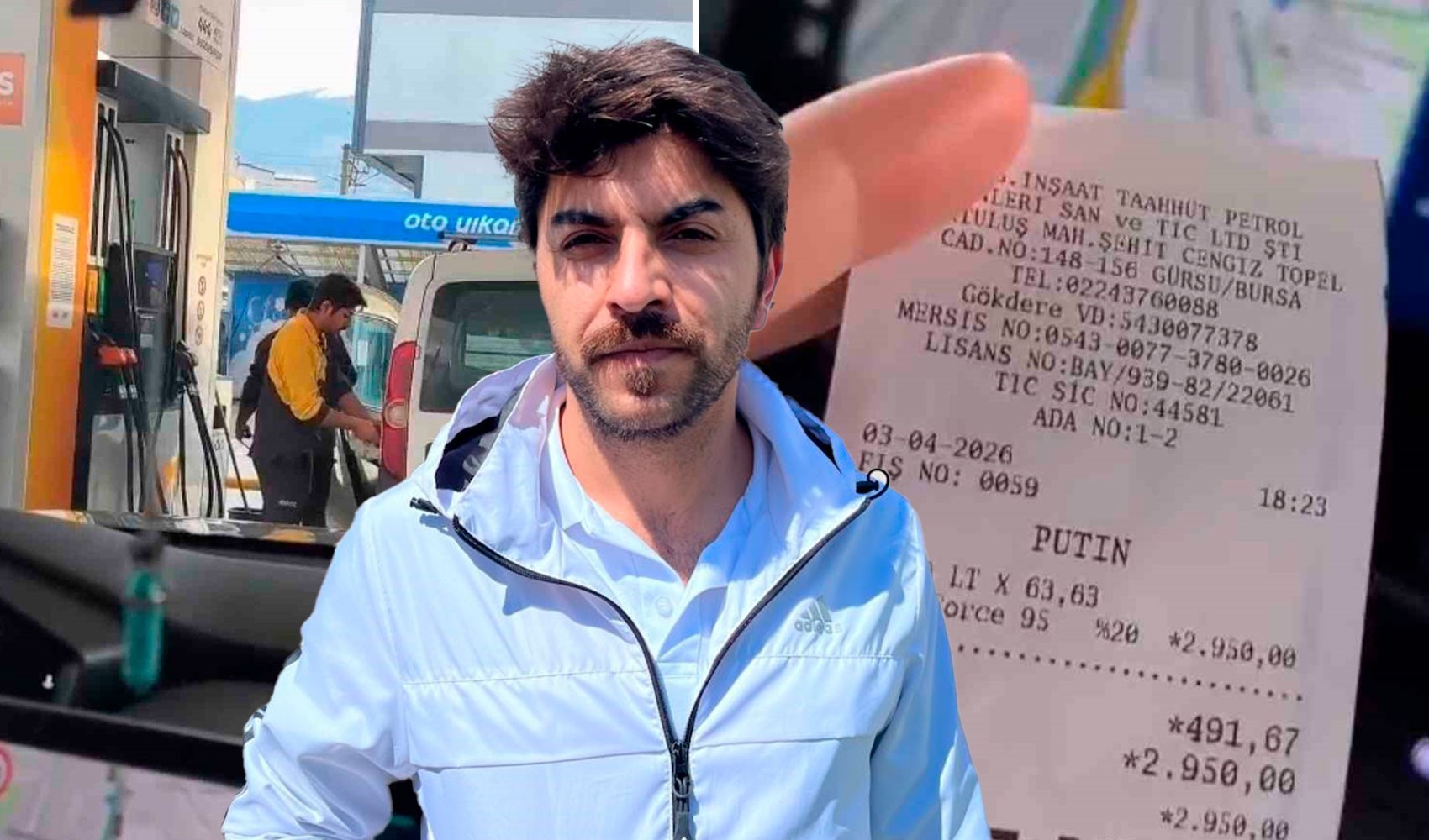 Yabancı plakayı okuyamadığı için fişe Putin yazan çalışanın işine son verildi