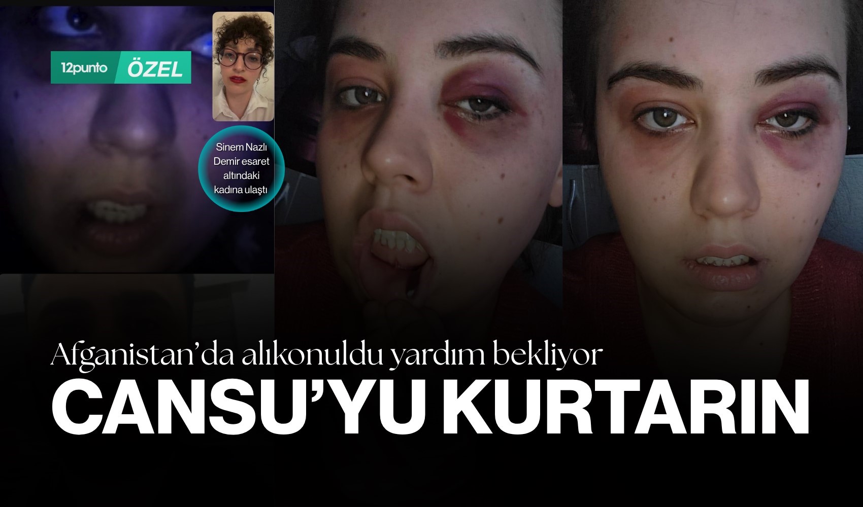 Cansu Badur, Afganistan'da alıkonulduğu evden yardım çağrısı yaptı