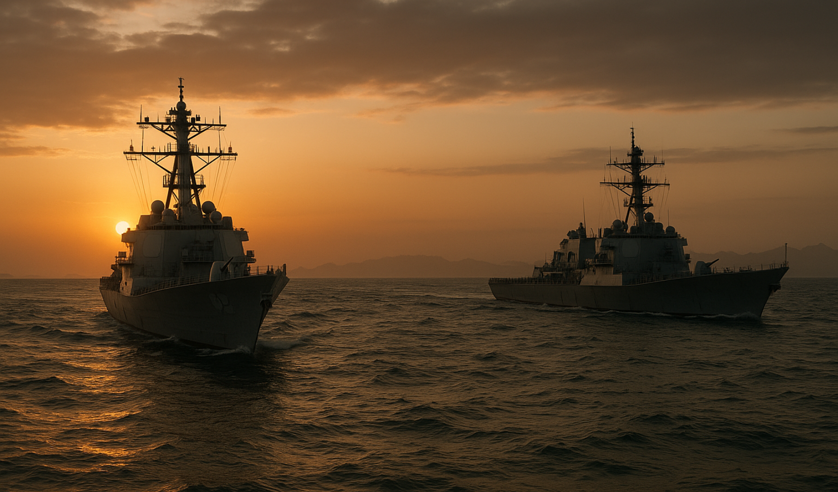 Hürmüz Boğazı'nda Amerikan ve İran savaş gemileri arasında tansiyon yükseldi