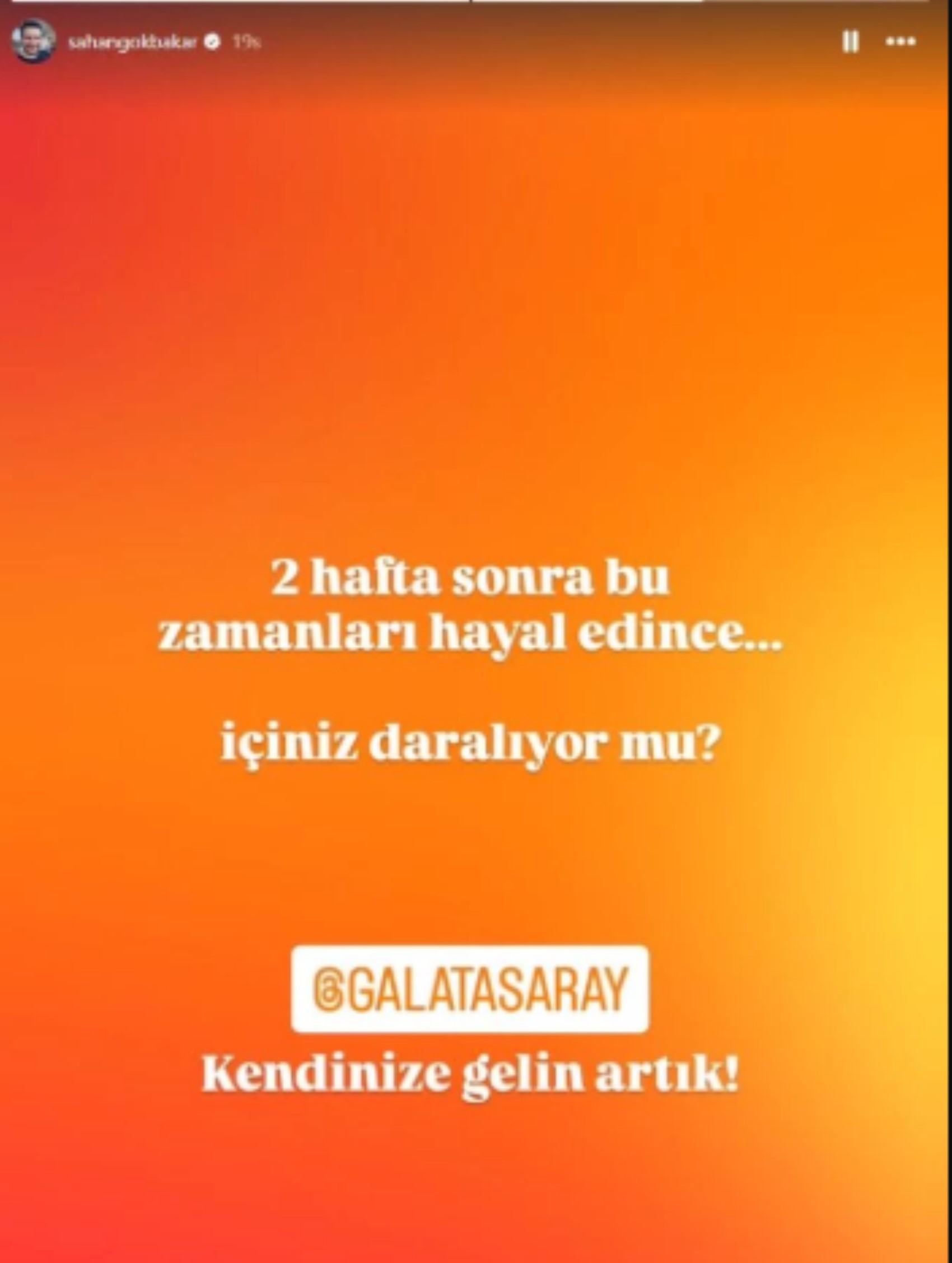 Kocaelispor'dan Şahan Gökbakar'a 'Haddini aşma' uyarısı