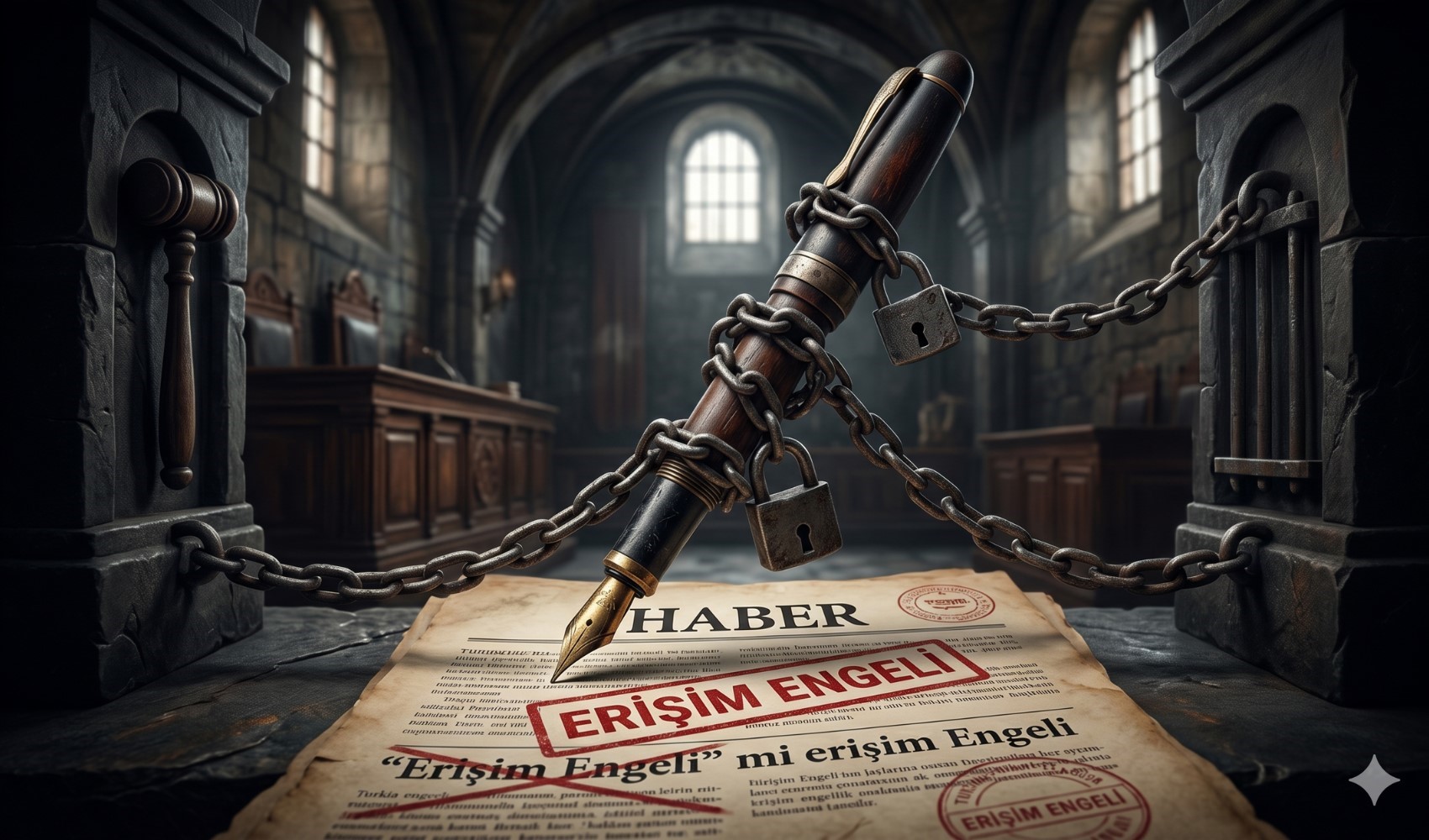 'Başsavcı, sevgilisinin eski aşklarını gözaltına aldırdı' haberine erişim engeli haberine de erişim engeli geldi