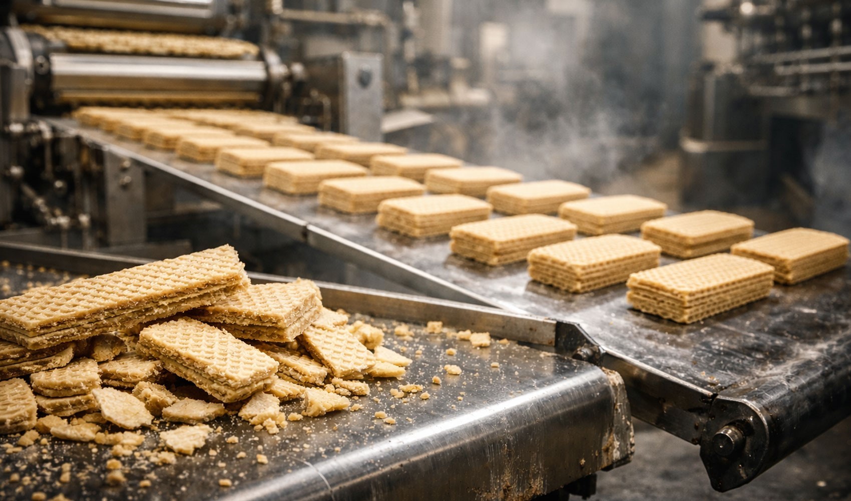 Günde 12 ton üretim yapan Türk gofret şirketi iflas etti