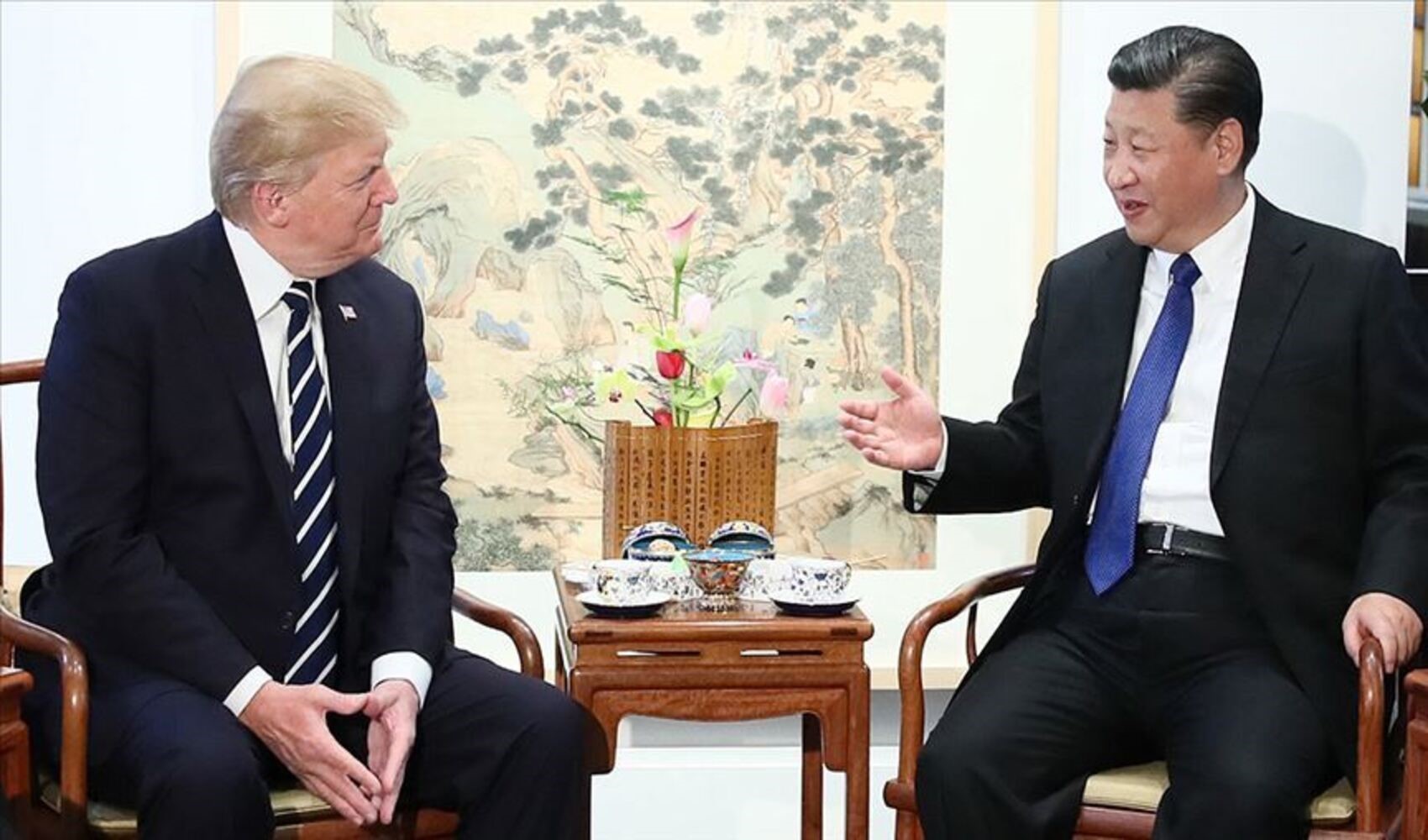 Trump: Başkan Xi, bana kocaman bir kucak verecek