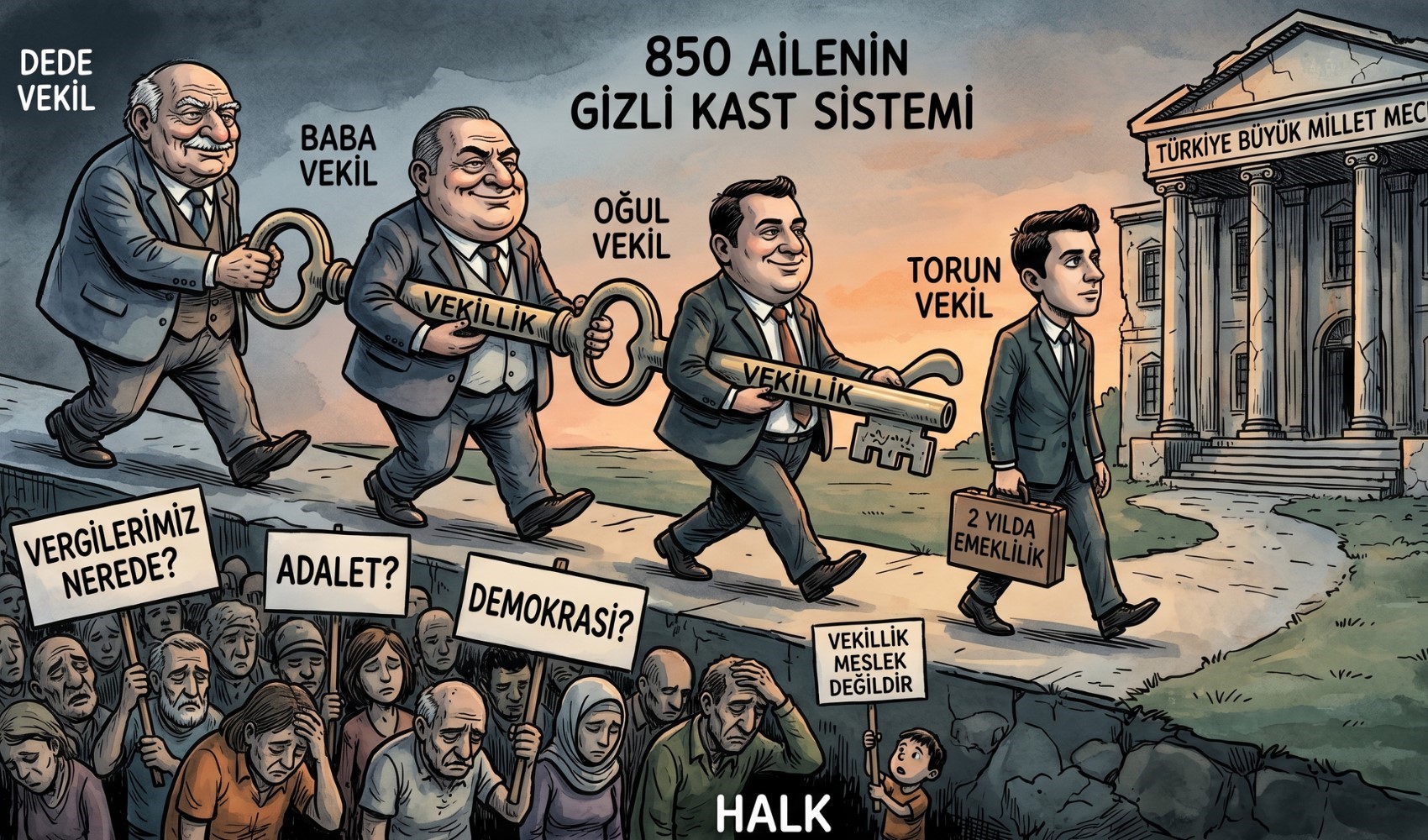 2 yılda emekli olan aşiret üyeleri