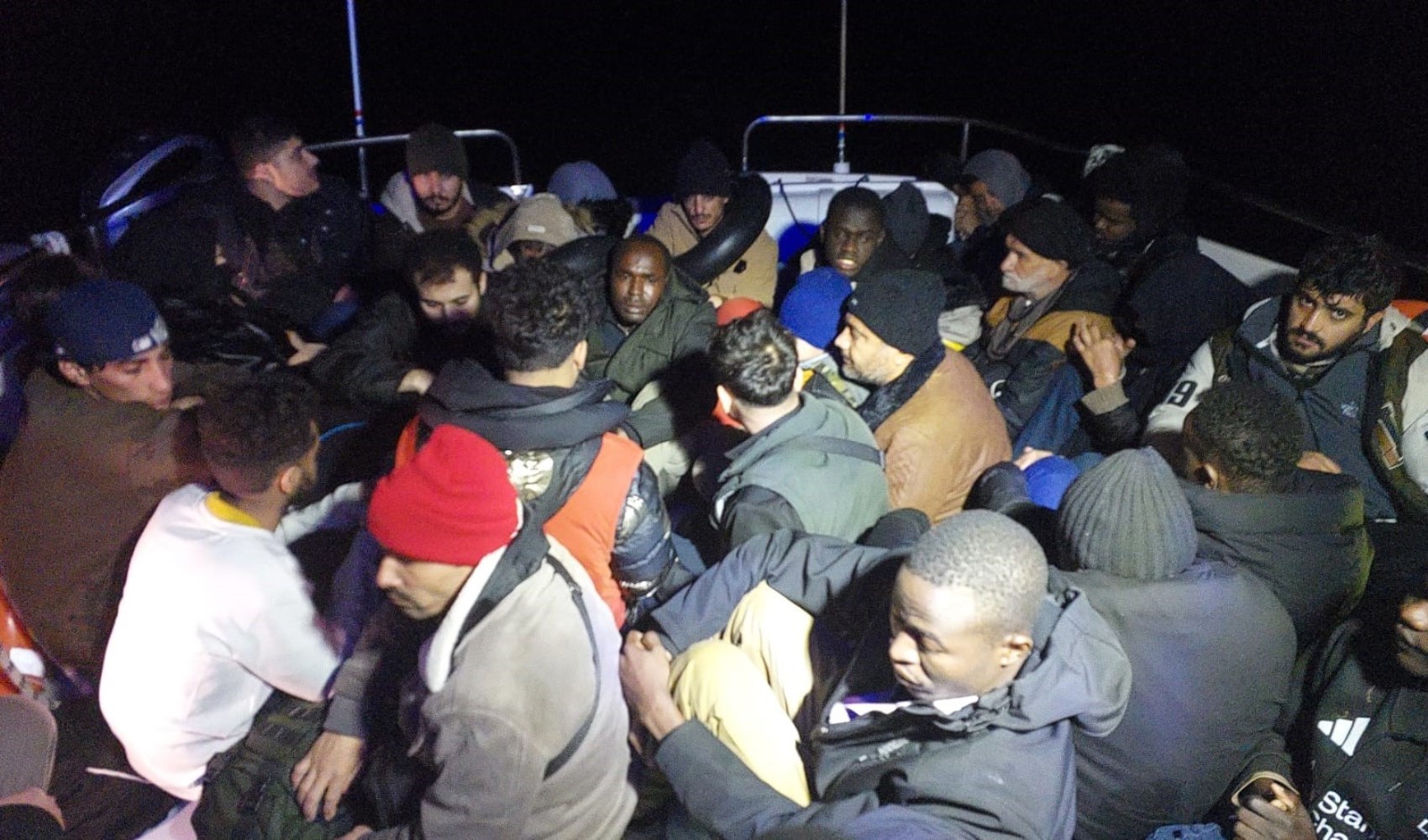 Bodrum açıklarında 30 düzensiz göçmen kurtarıldı