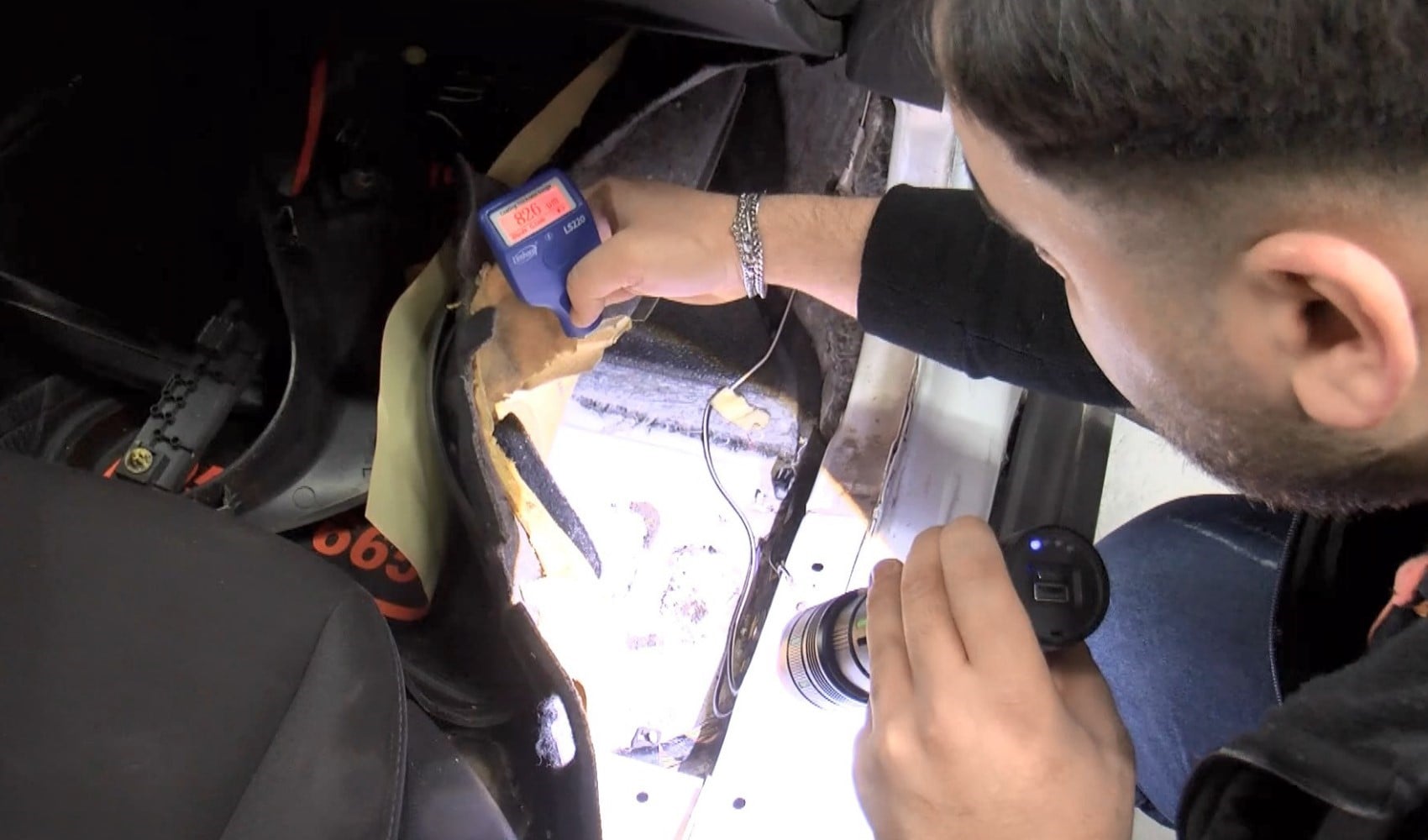 Ekspertiz incelemesinde ortaya çıktı: İki araç birleştirilmiş!