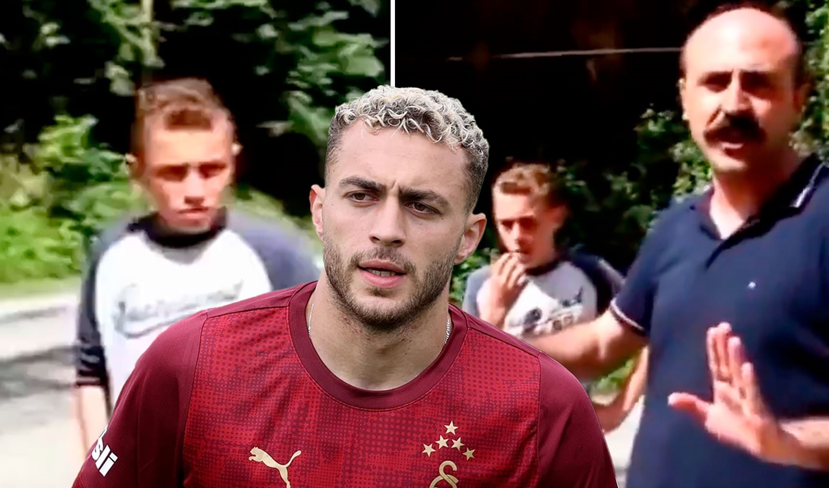 Galatasaraylı Barış Alper Yılmaz HES protestosunda