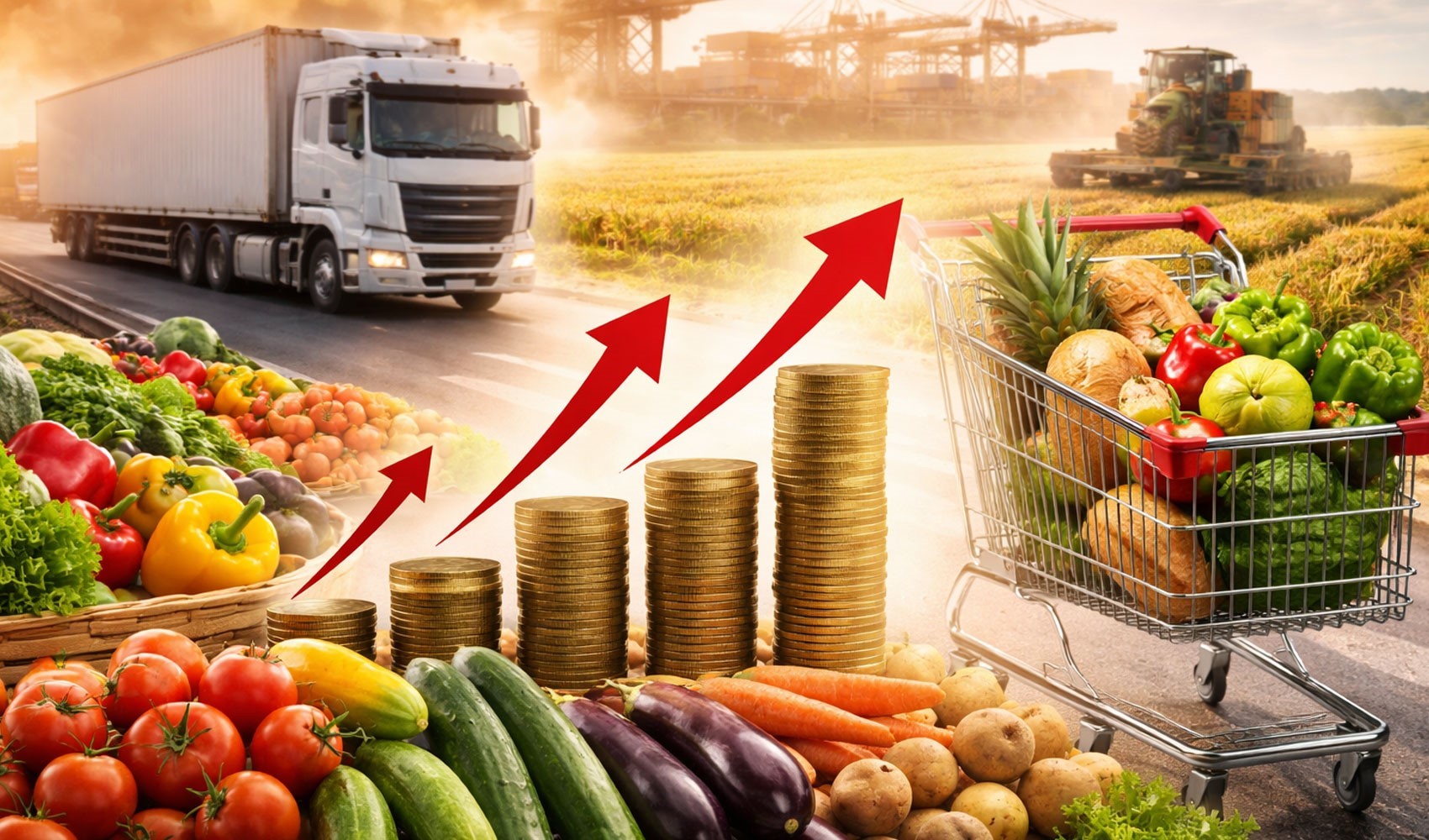 Savaş sofraya yansıdı: Gıda fiyatlarında çift haneli artış