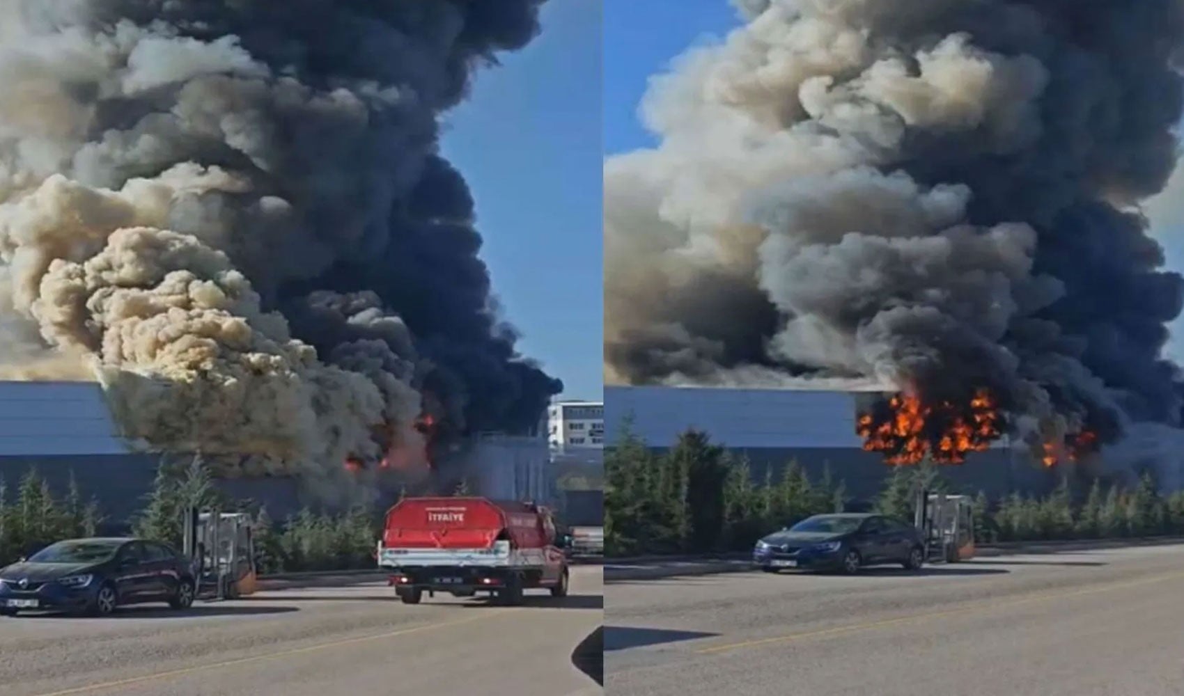 Ankara’da boya fabrikasındaki yangın: 1 işçi hayatını kaybetti