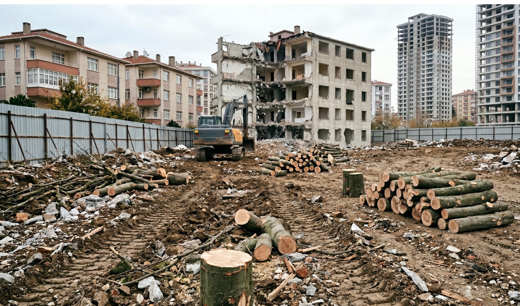 Kartal'da kentsel dönüşüm çıkmazı! Ağaç katliamı yurttaşı çıldırttı