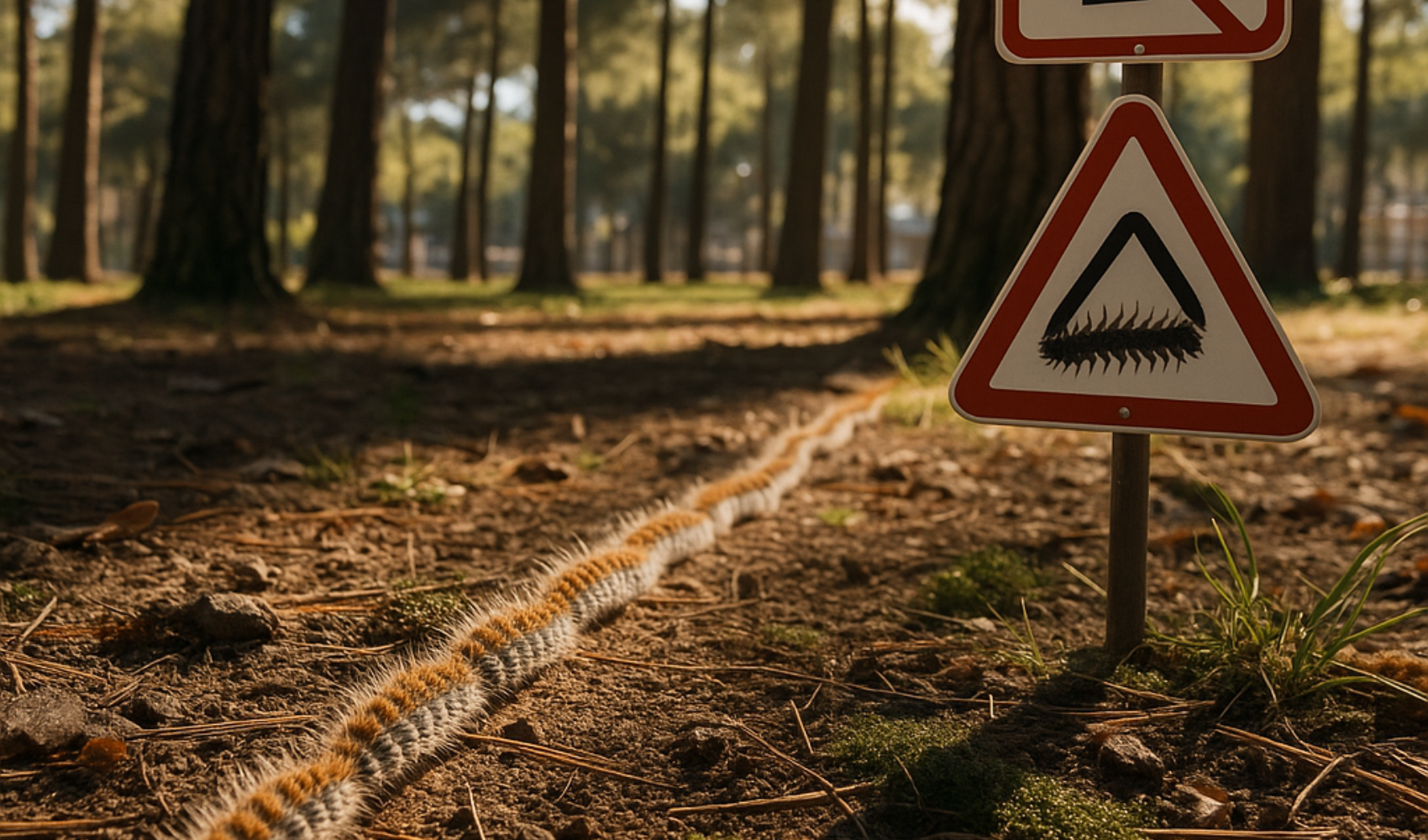Çam kese tırtılı İstanbul'un parklarında tehdit oluşturuyor
