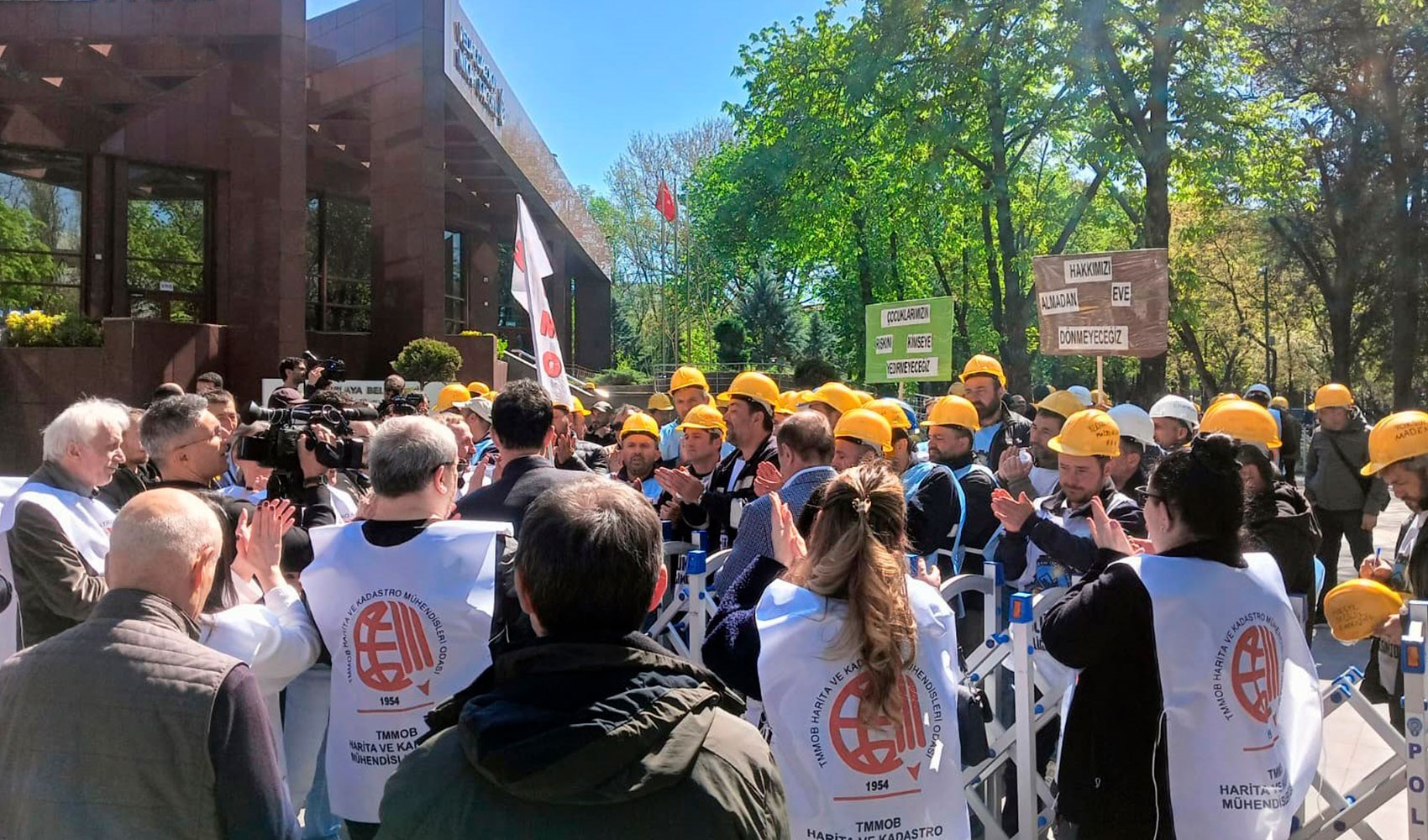 Maden işçilerinin açlık grevinde 6. gün