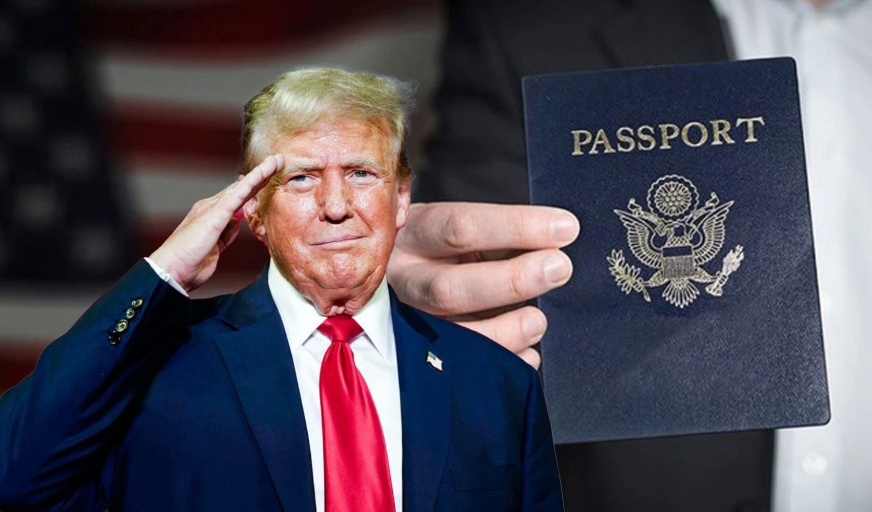 ABD'den 250. yıla özel Trump fotoğraflı pasaport