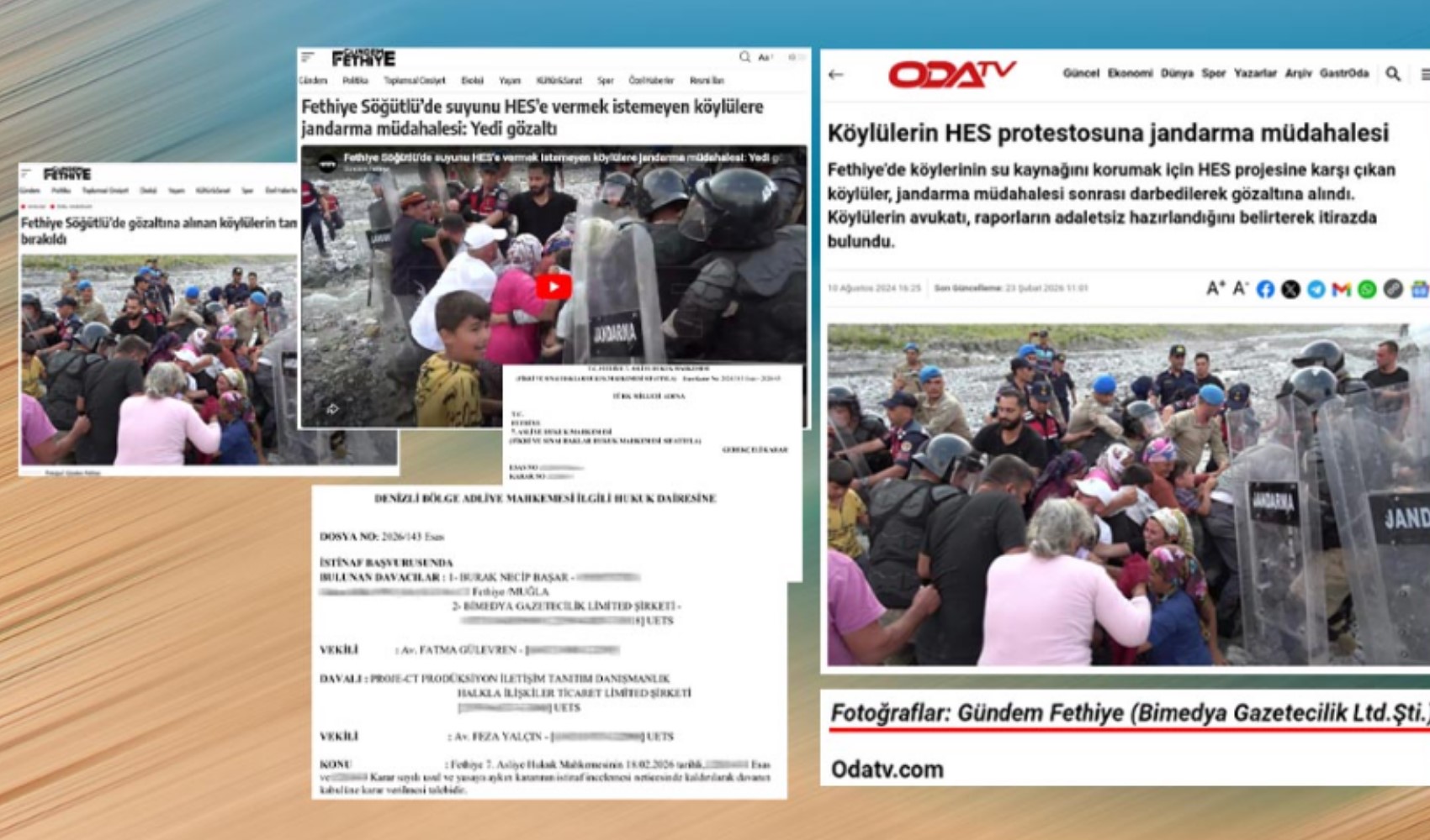 Odatv ile Gündem Fethiye arasında haber davası