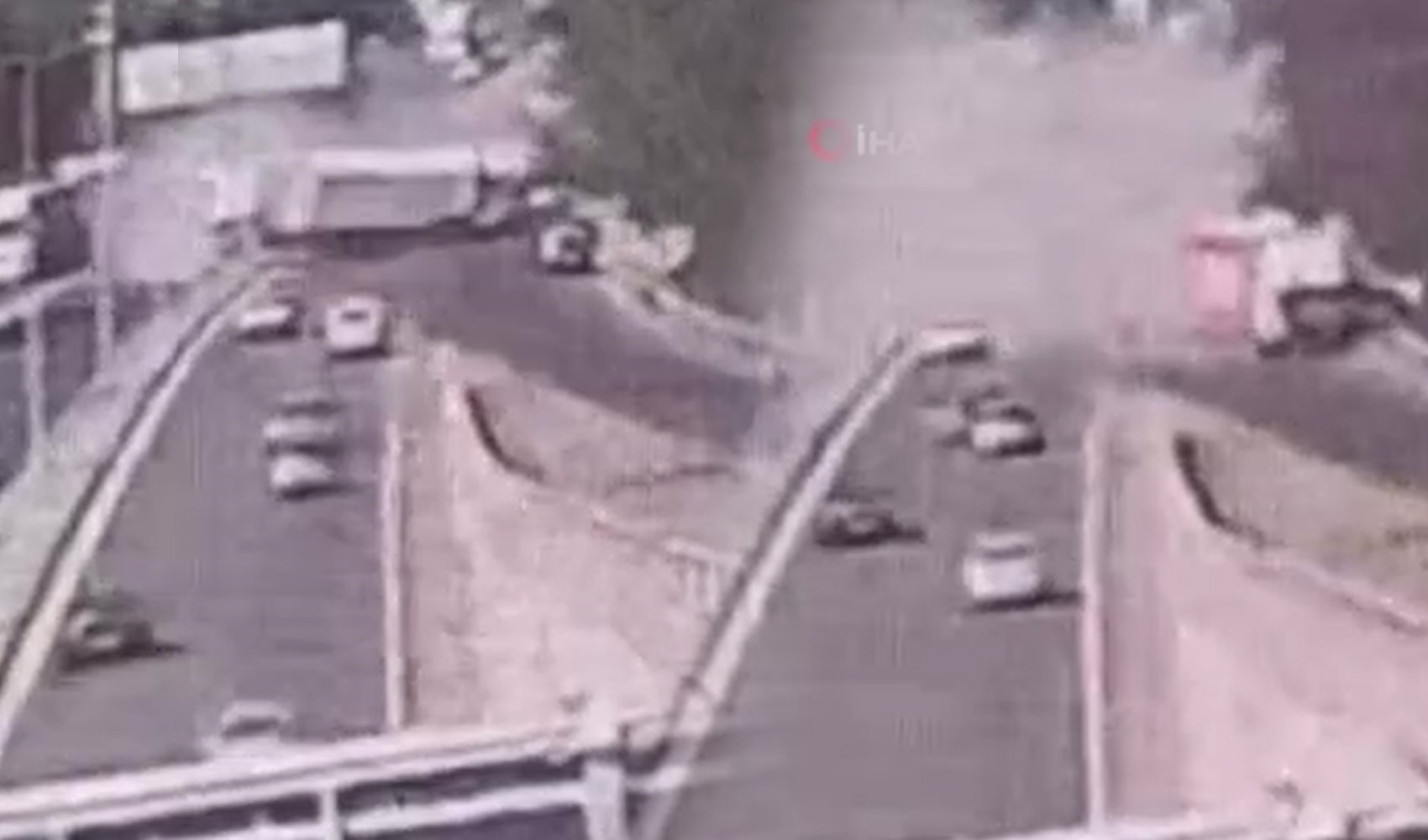 İzmir’deki tır faciasının görüntüleri ortaya çıktı