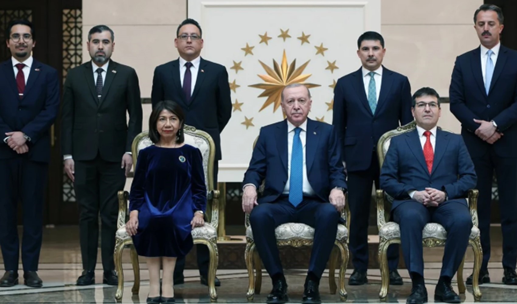 Cumhurbaşkanı Erdoğan, büyükelçilerin güven mektuplarını kabul etti